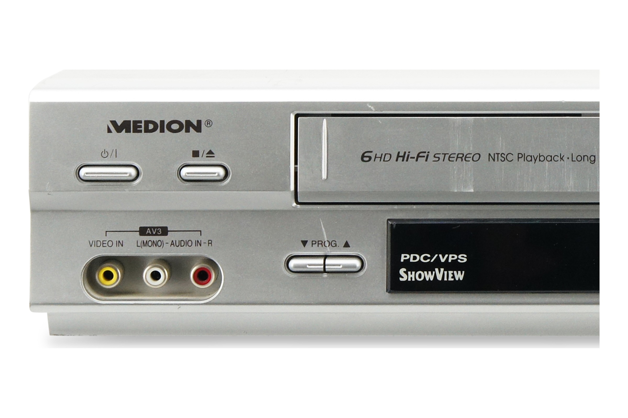 Medion MD42277 VHS Videorecorder 6-Kopf VCR Kassettenrekorder Cassetten