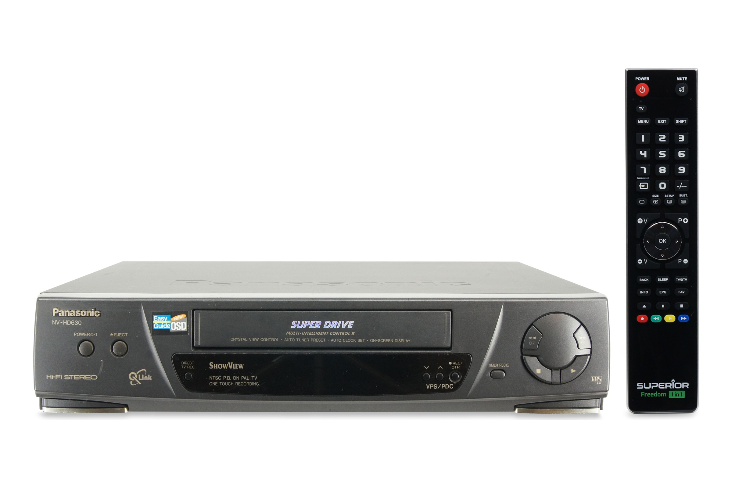 Panasonic NV-HD630 VHS Videorecorder Videorecorder 6-Kopf VHS VCR