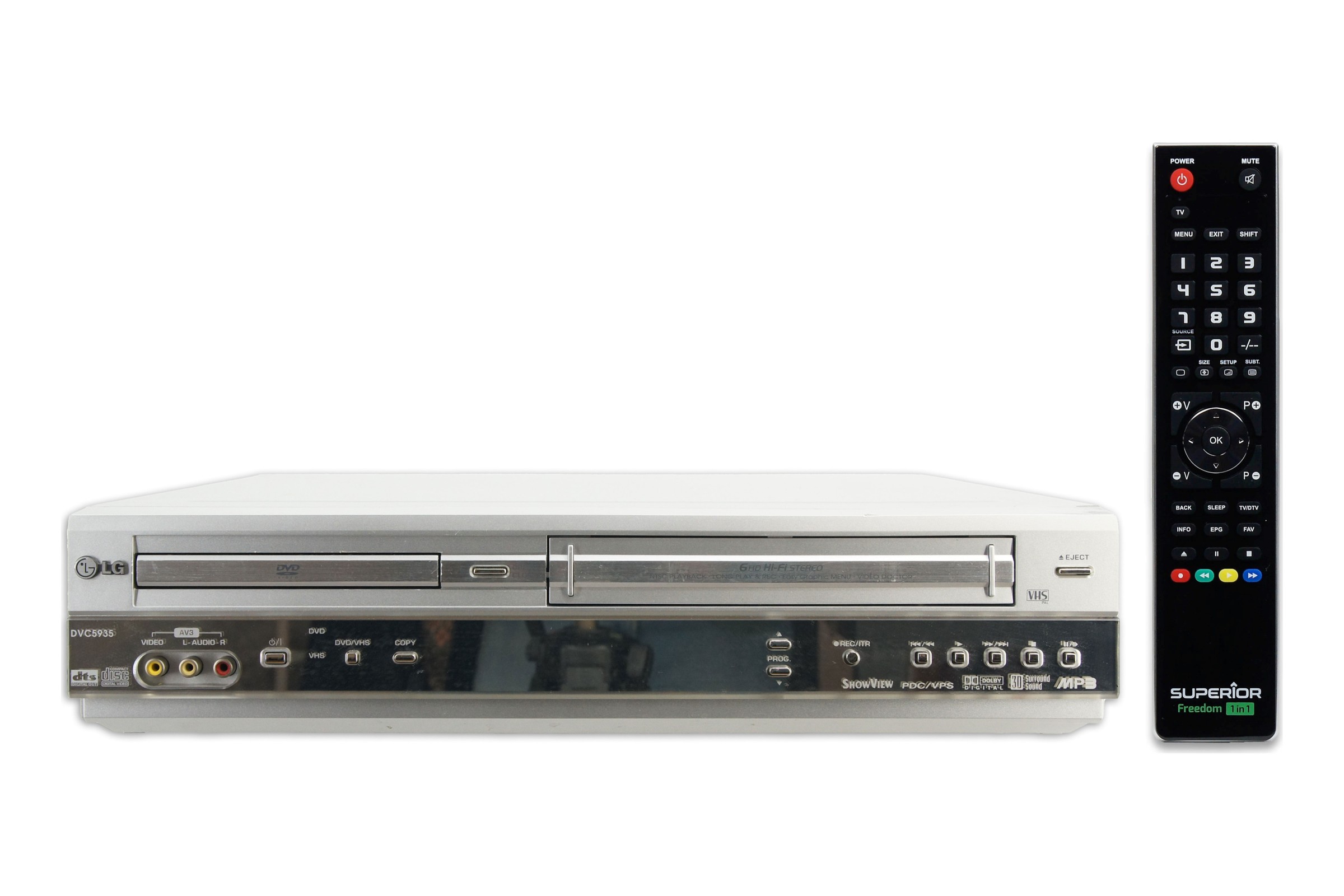 LG DVC5935 DVD VHS Player Kombination Kombo Videorecorder VCR