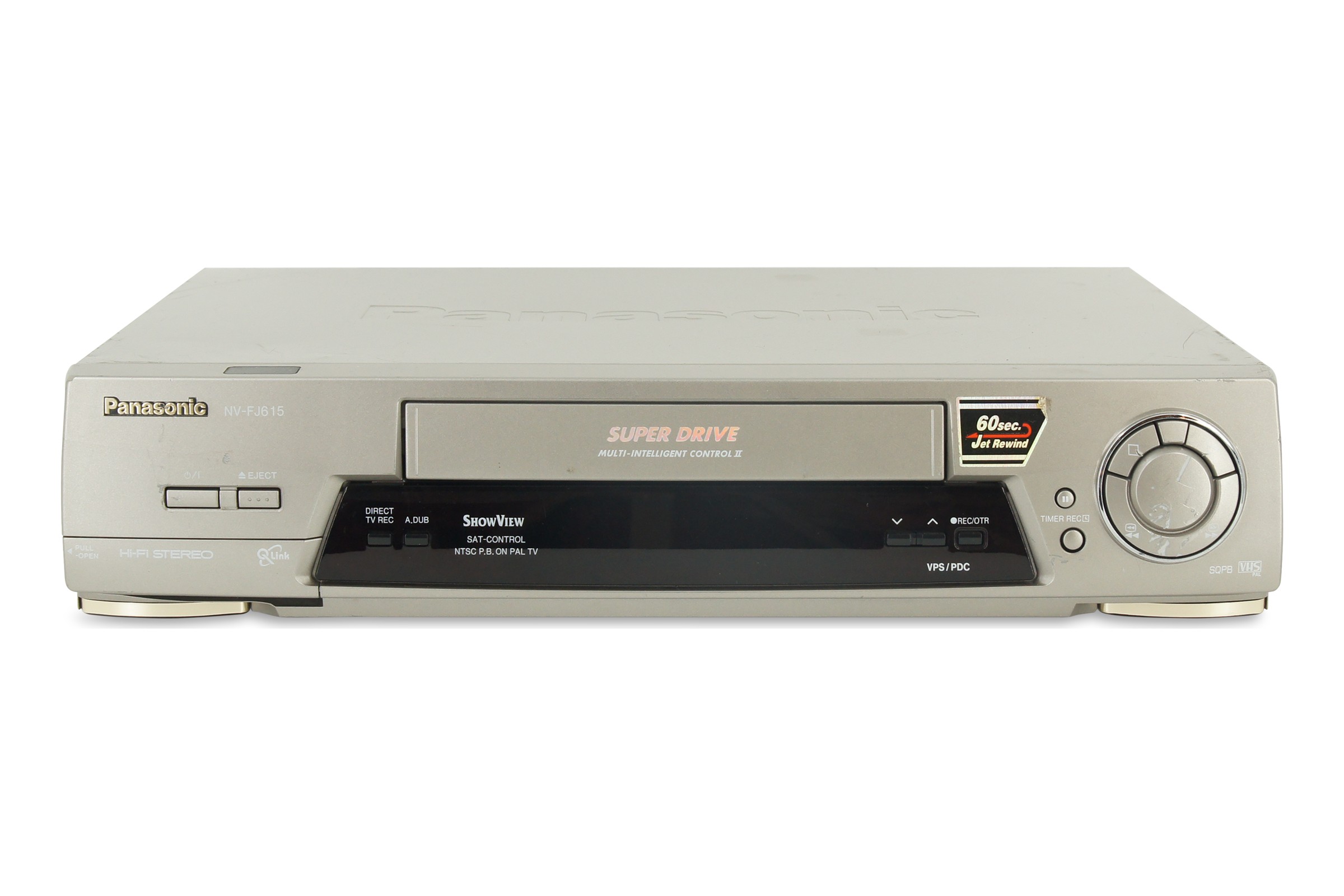 Panasonic NV-FJ615 VHS Videorecorder 6-Kopf SQPB VCR Kassettenrekorder