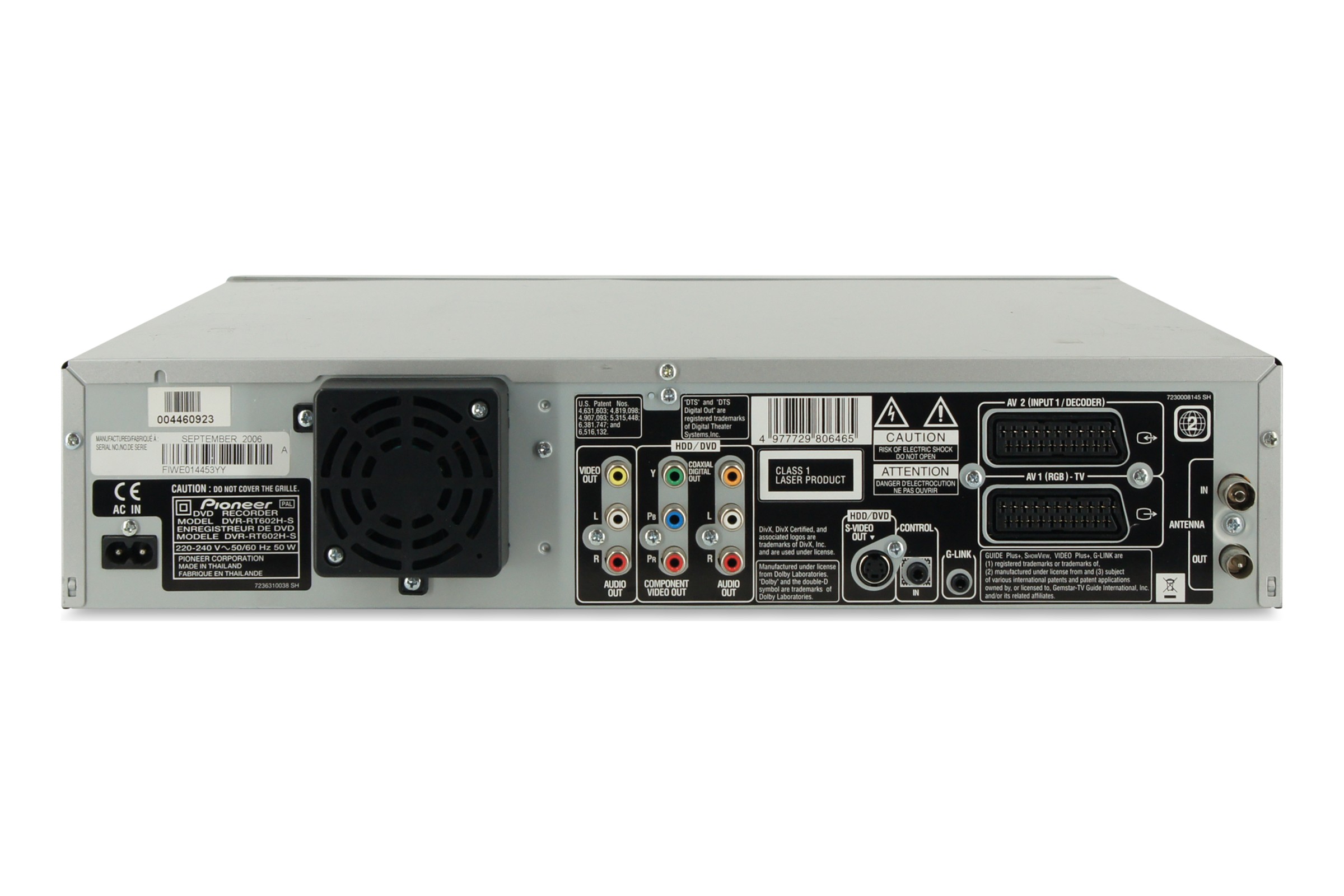 Pioneer DVR-RT602H Blu-ray Festplattenrecorder DVD VHS Recorder