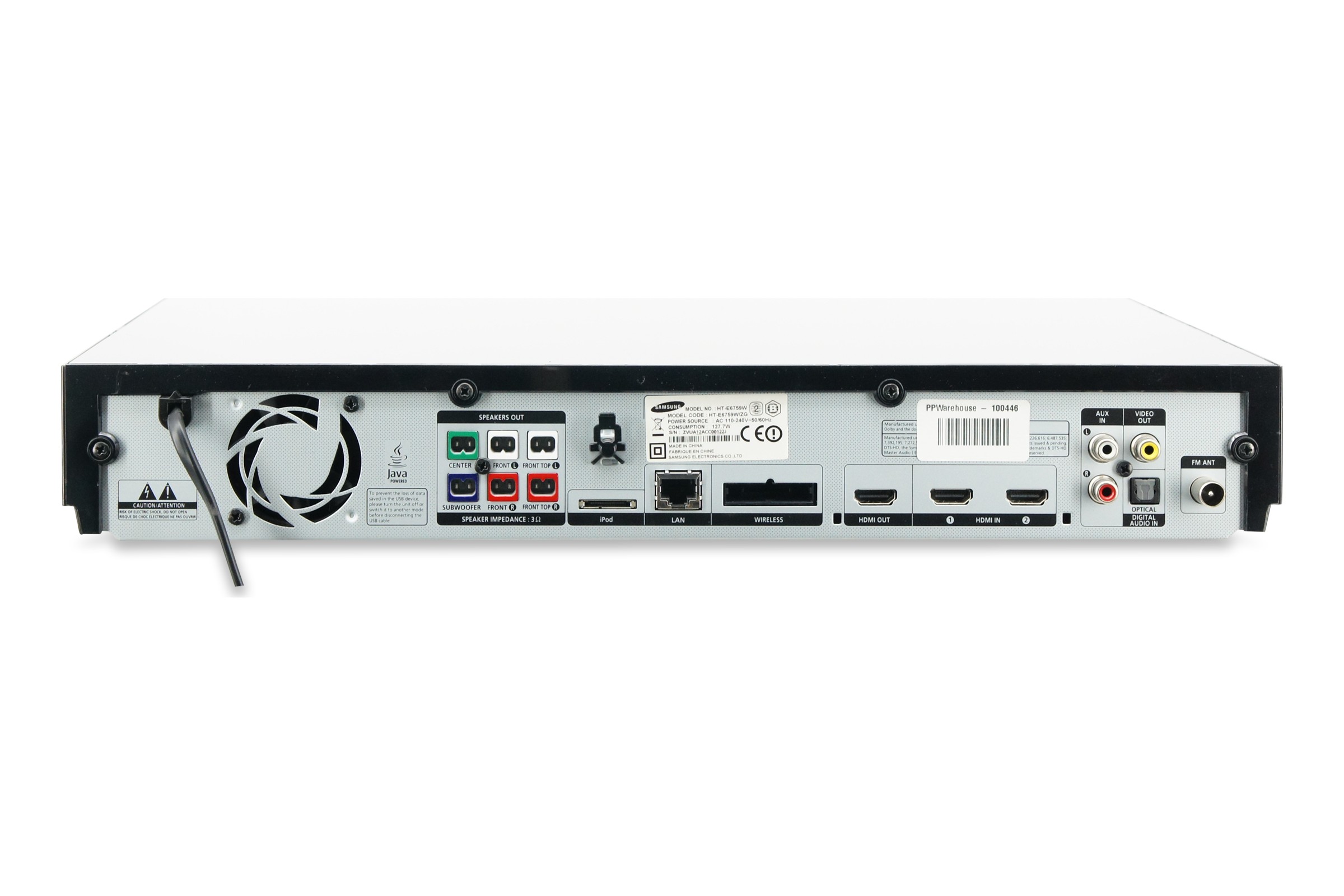 Samsung HT-E6759W Blu-ray Player 7.1 3D Heimkino System Röhrenverstärker