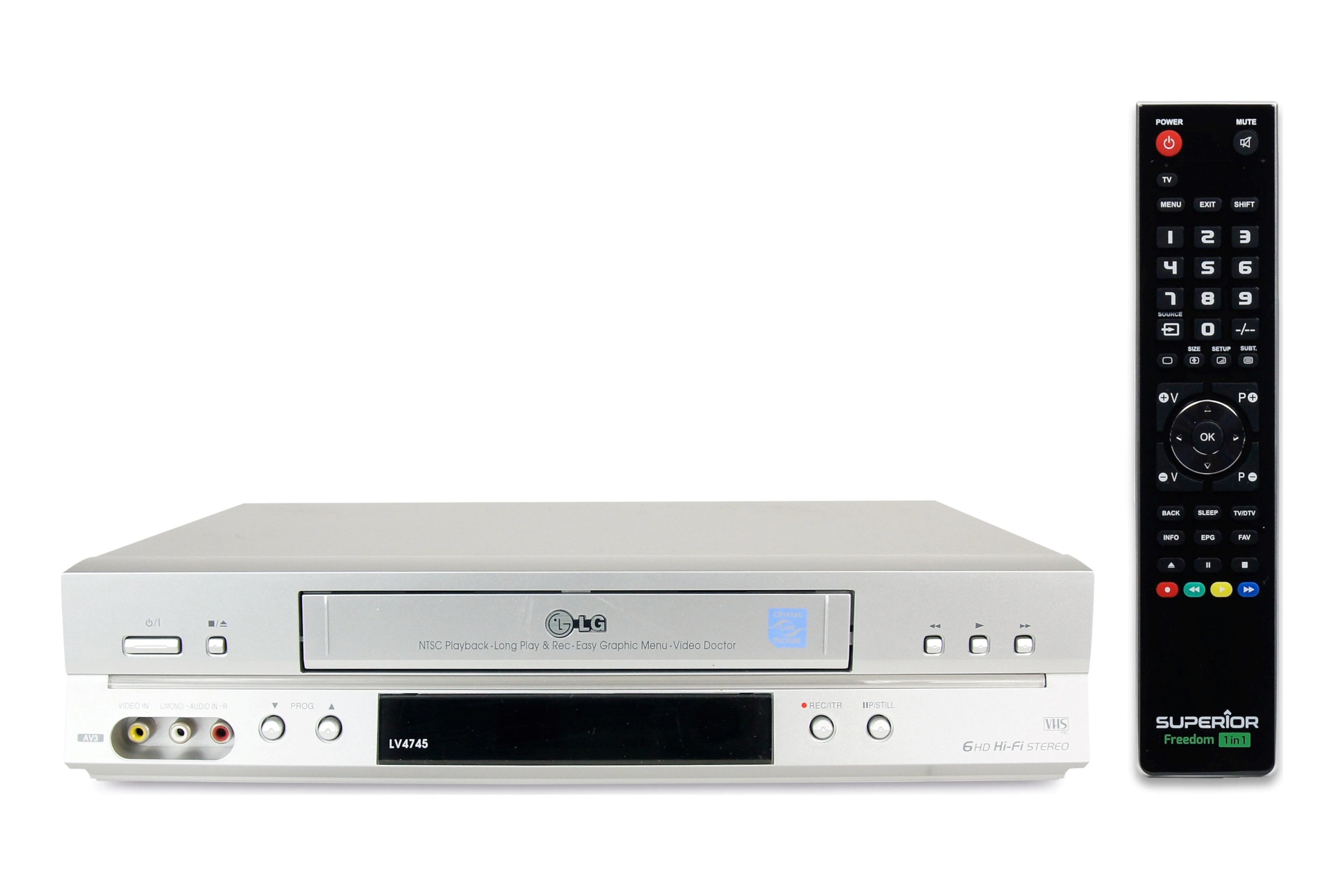 LG LV4745 VHS Videorecorder Videorecorder 6-Kopf VHS VCR Kassettenrekorder
