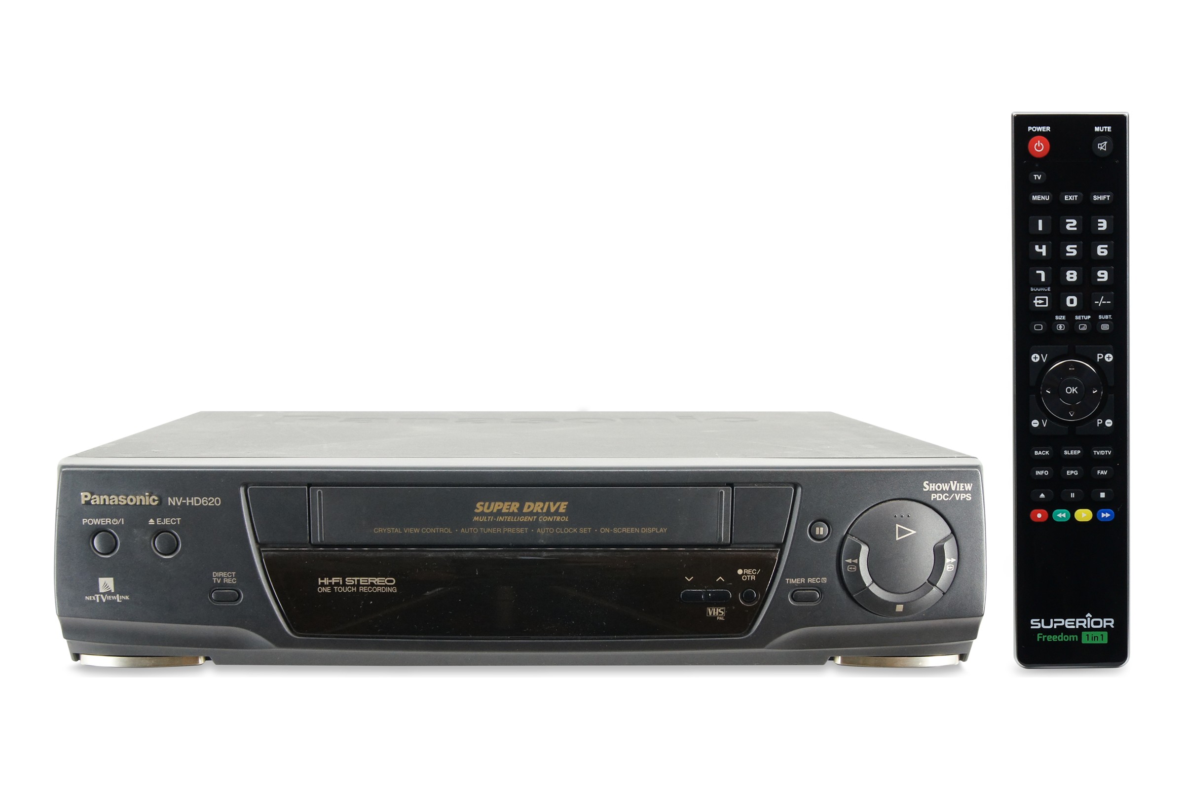 Panasonic NV-HD620 VHS Videorecorder 6-Kopf VCR Kassettenrekorder