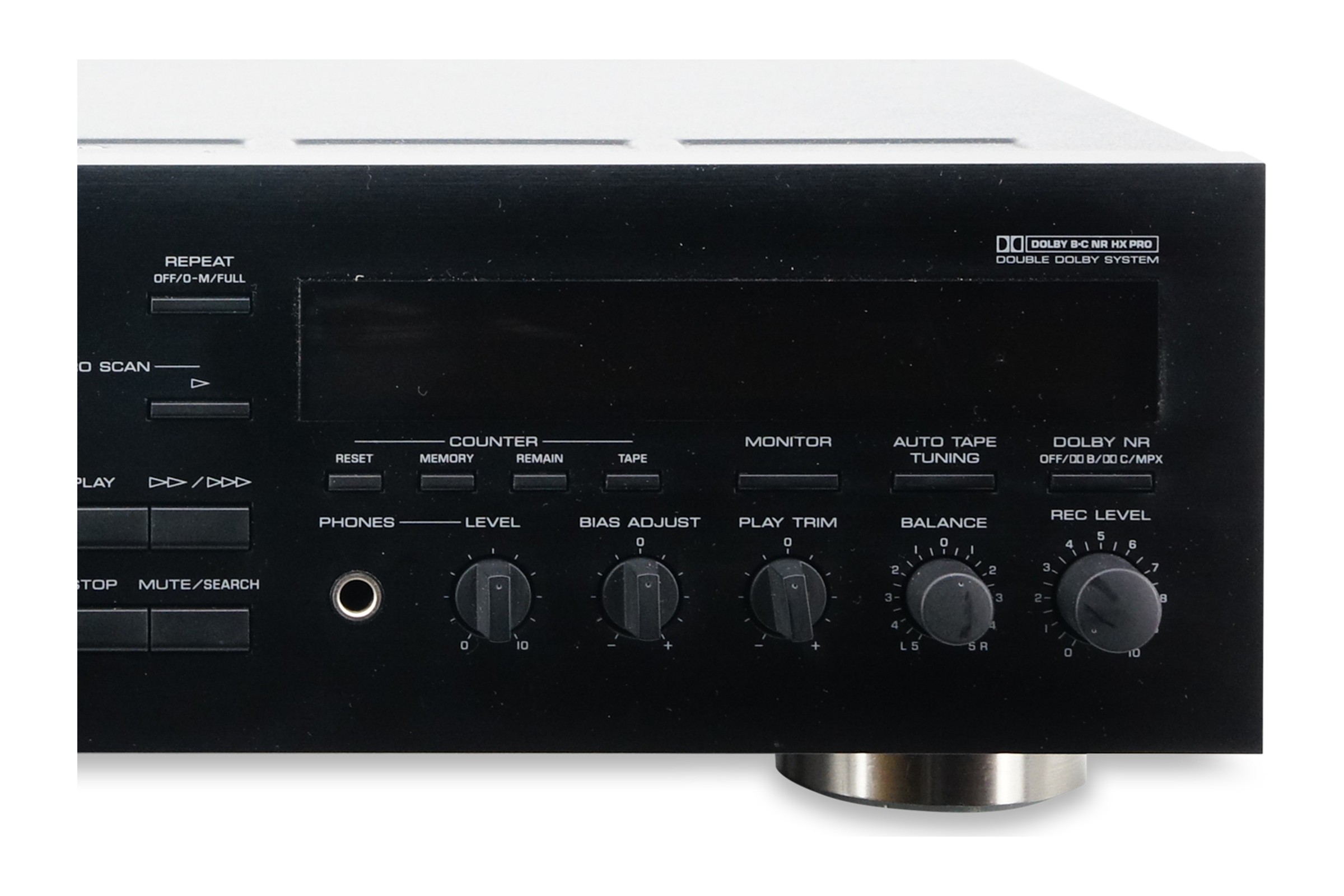 Yamaha KX-670 Tapedeck 3 Kopf Dolby B C HX Pro Dual Capstan HiFi Stereo