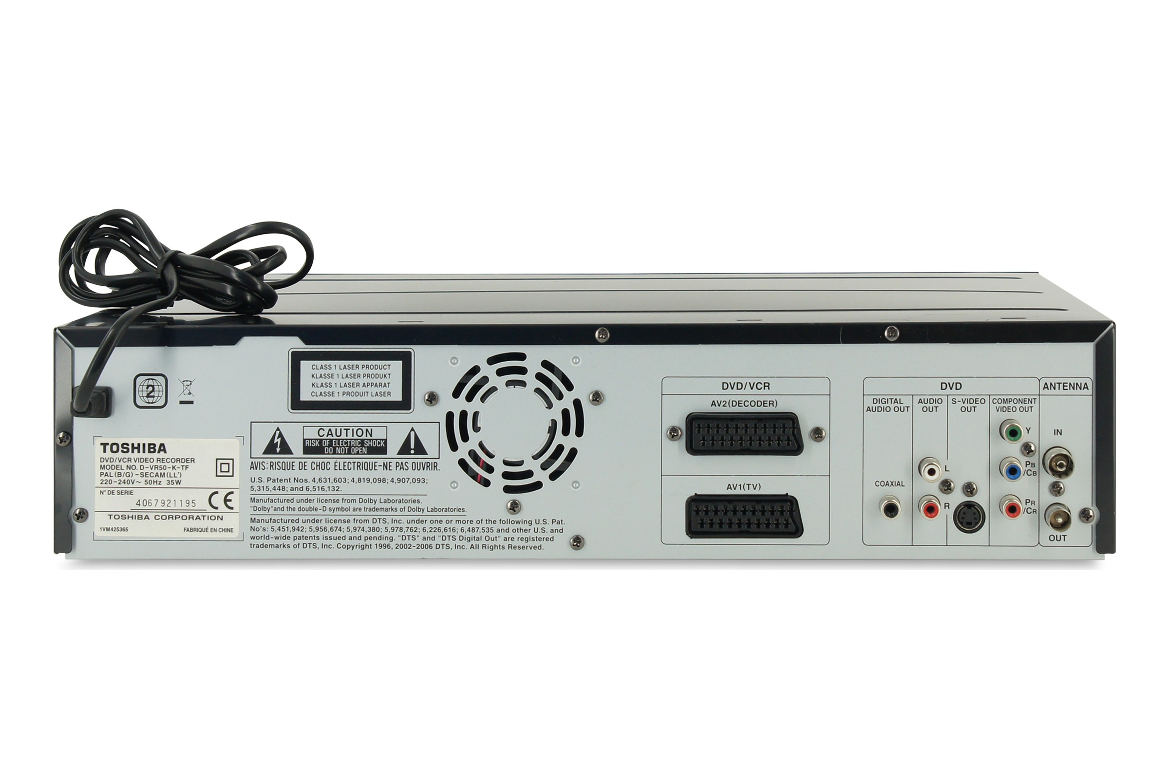 Toshiba D-VR50 DVD VHS Recorder Kombigerät Digitalisieren Videorecorder