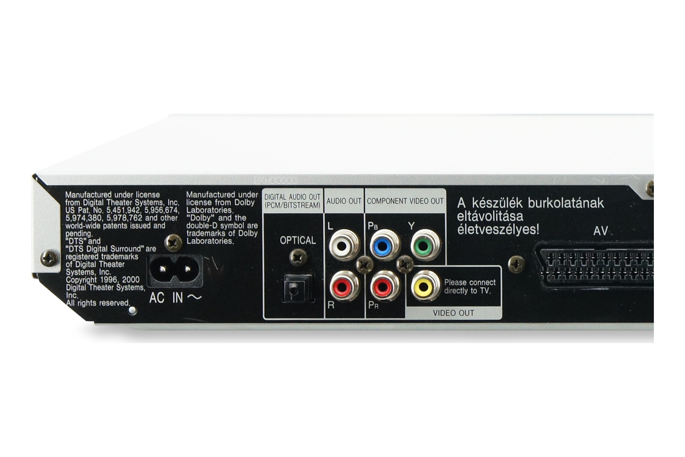 Panasonic DVD-S31 DVD-Player CD MP3 Dolby Digital DVD-RAM Koaxial Optisch