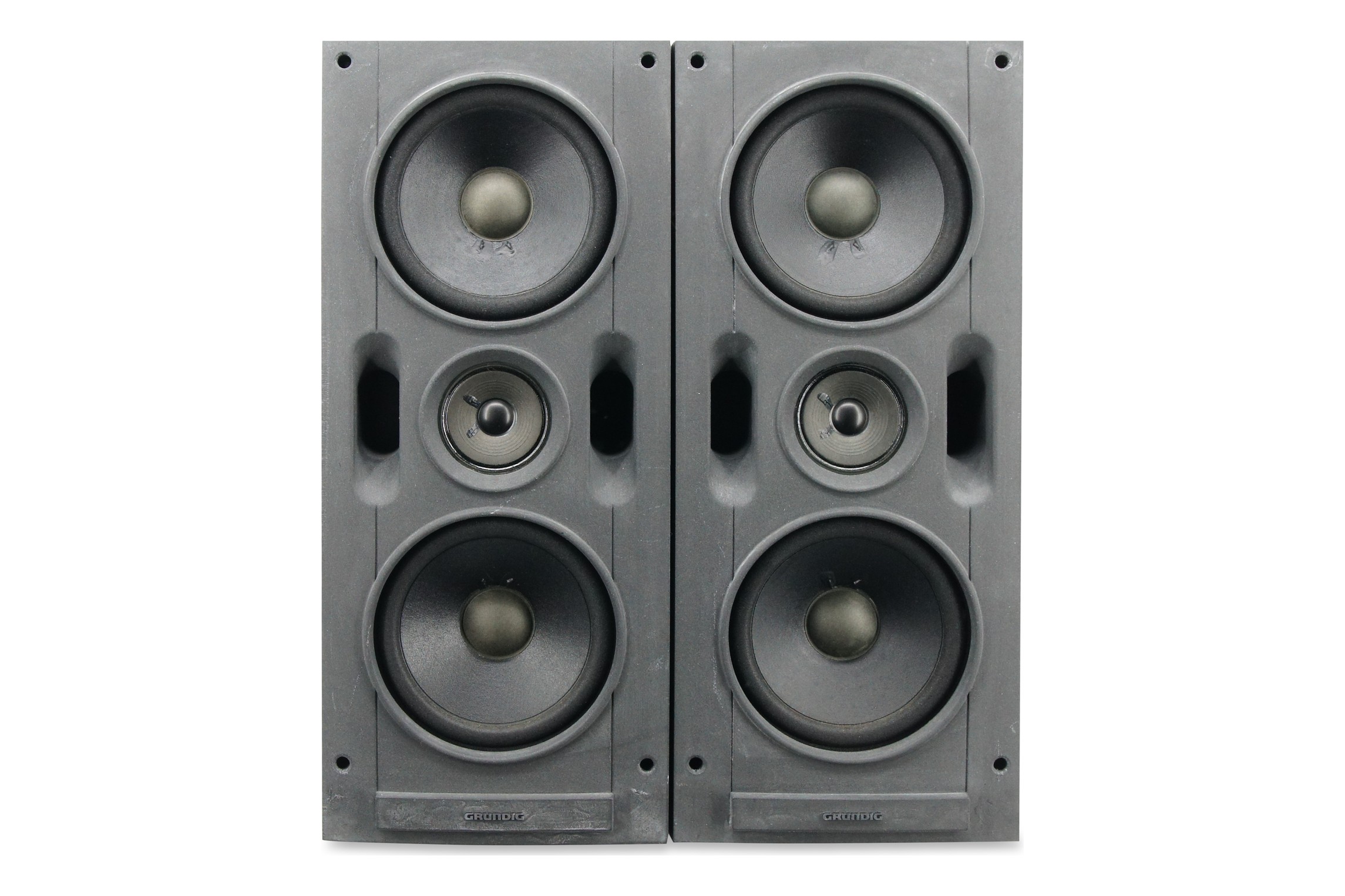Grundig MBX 310 2-Wege Lautsprecher 70/120W 4 Ohm Midi Serie Regalbox