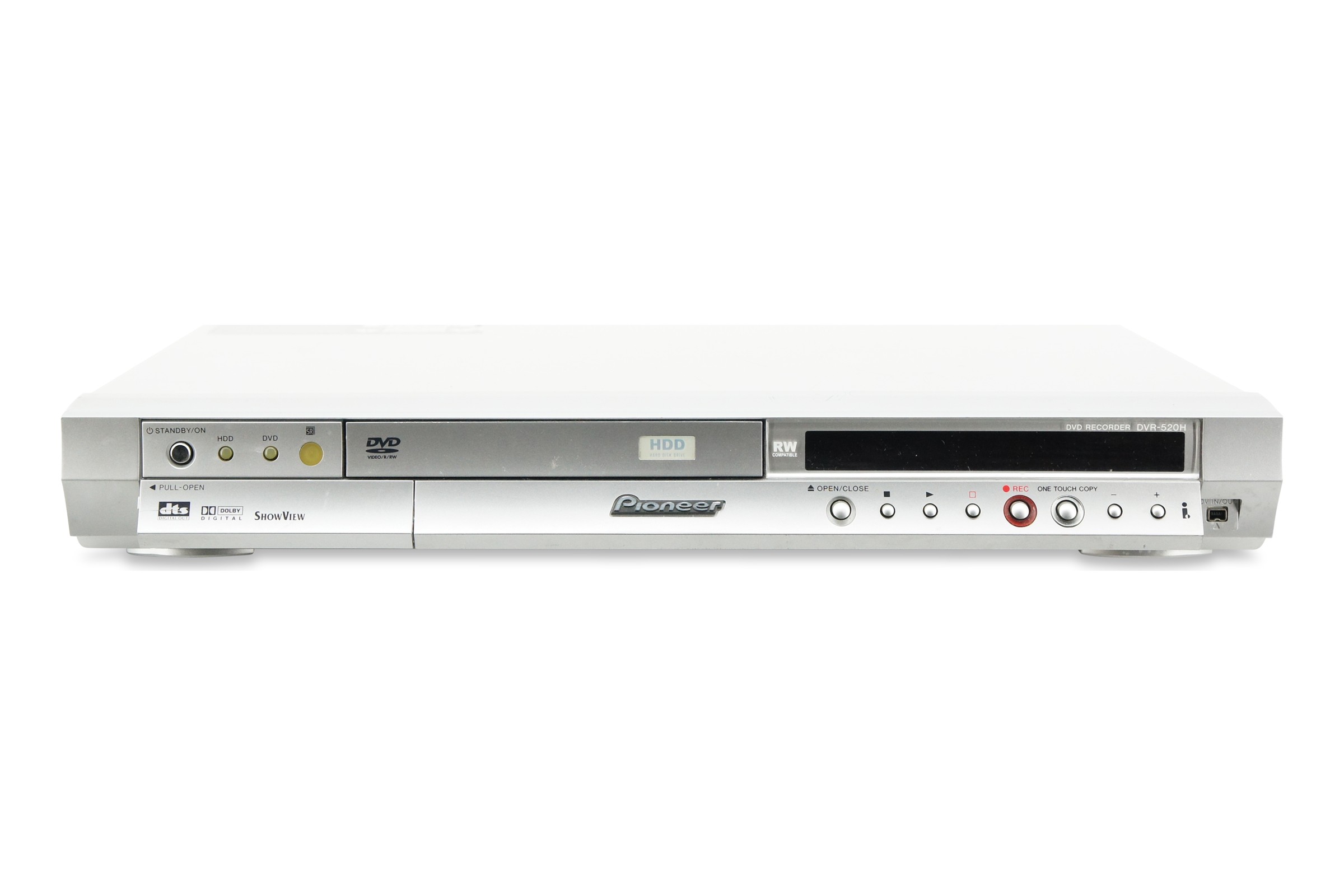 Pioneer DVR-520H HDD DVD Festplatten Recorder 80GB DV Digitalisieren