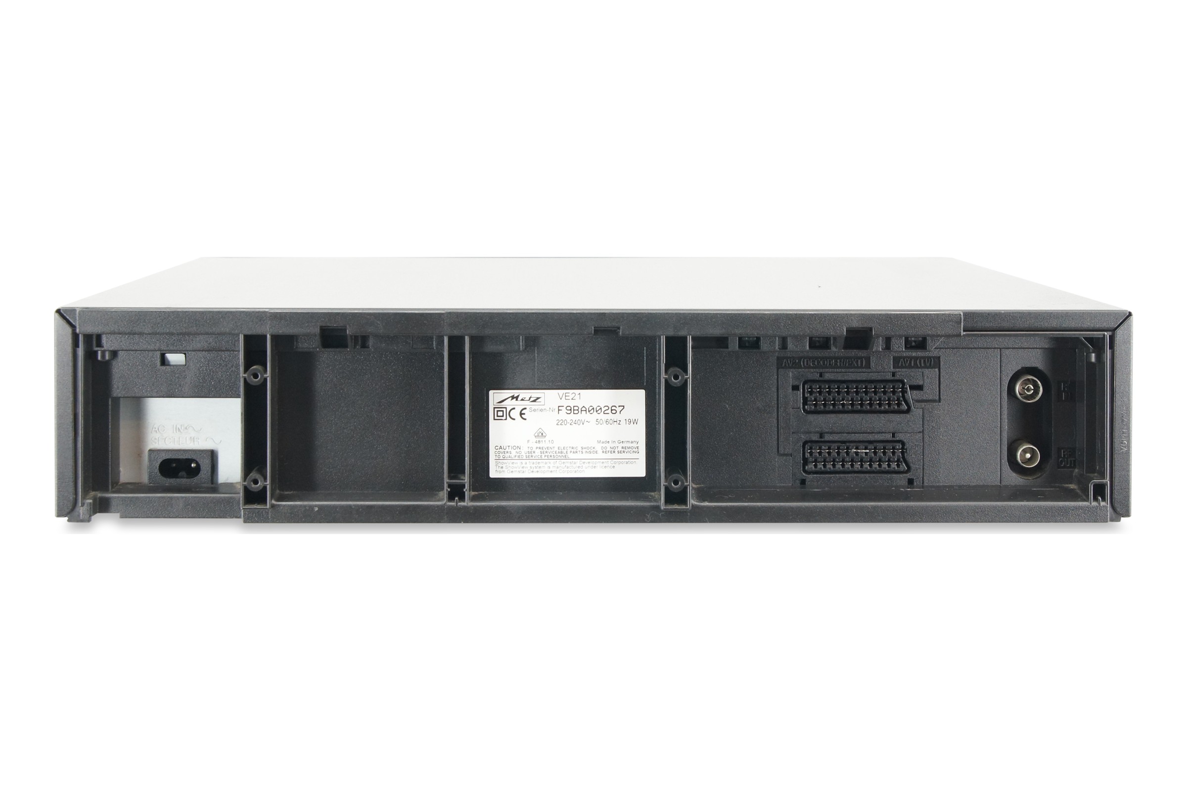 Metz VE21 VHS Videorecorder Videorecorder 6-Kopf VHS VCR Kassettenrekorder