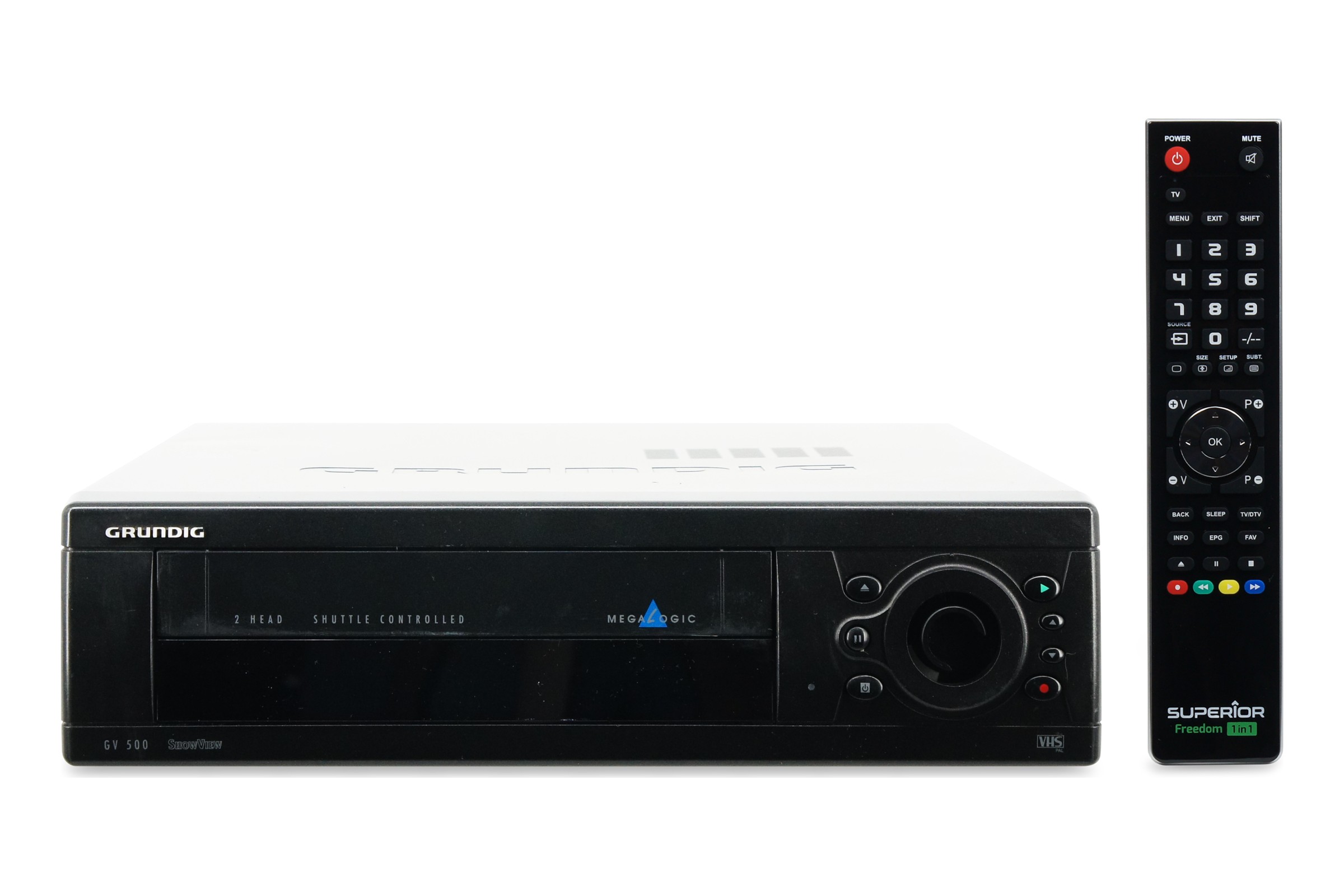 Grundig GV 500 VHS Videorecorder VCR Kassettenrekorder Cassetten