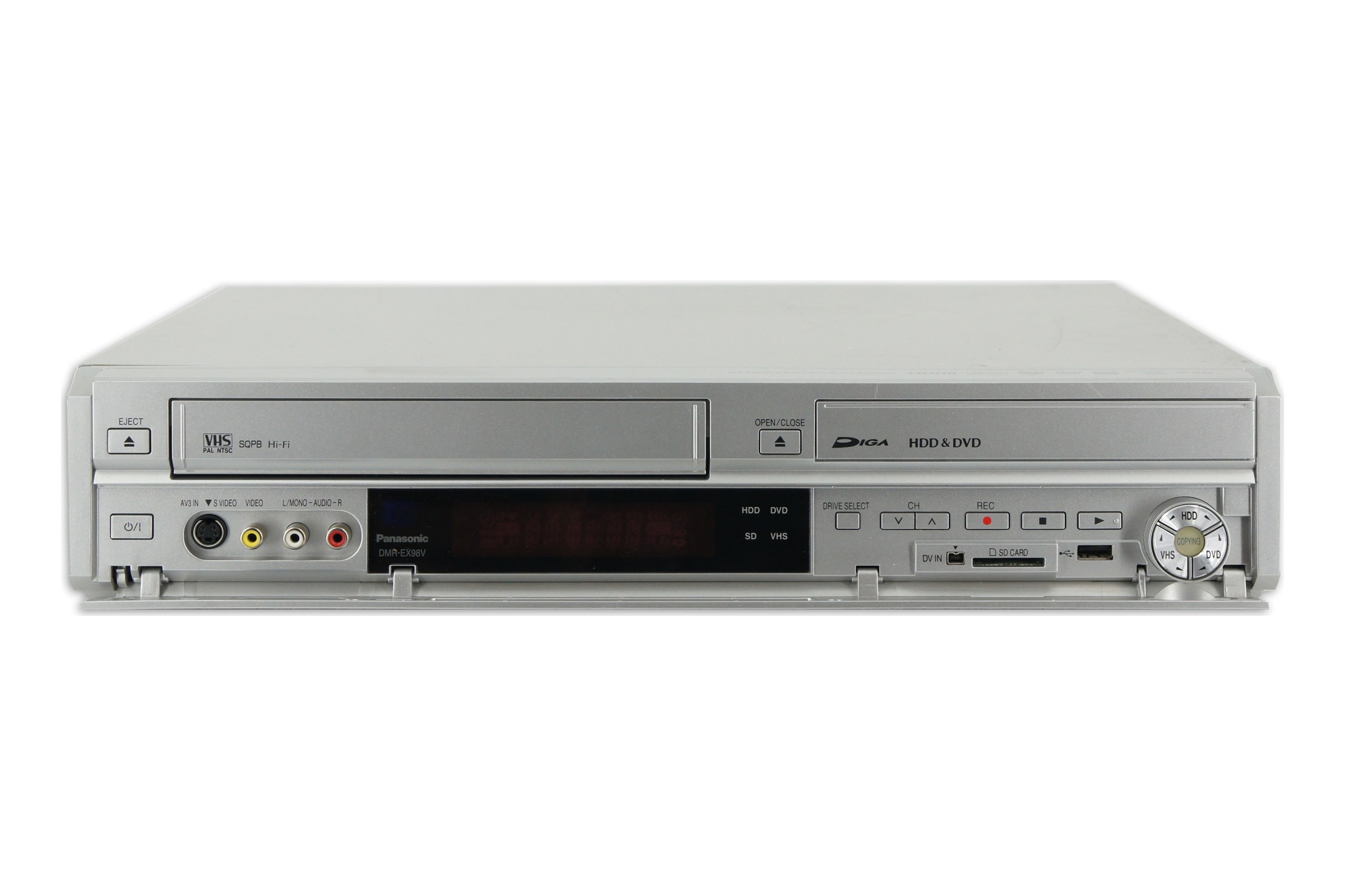 Panasonic DMR-EX98V DVD HDD VHS Recorder 250GB Digitalisieren Kombigerät