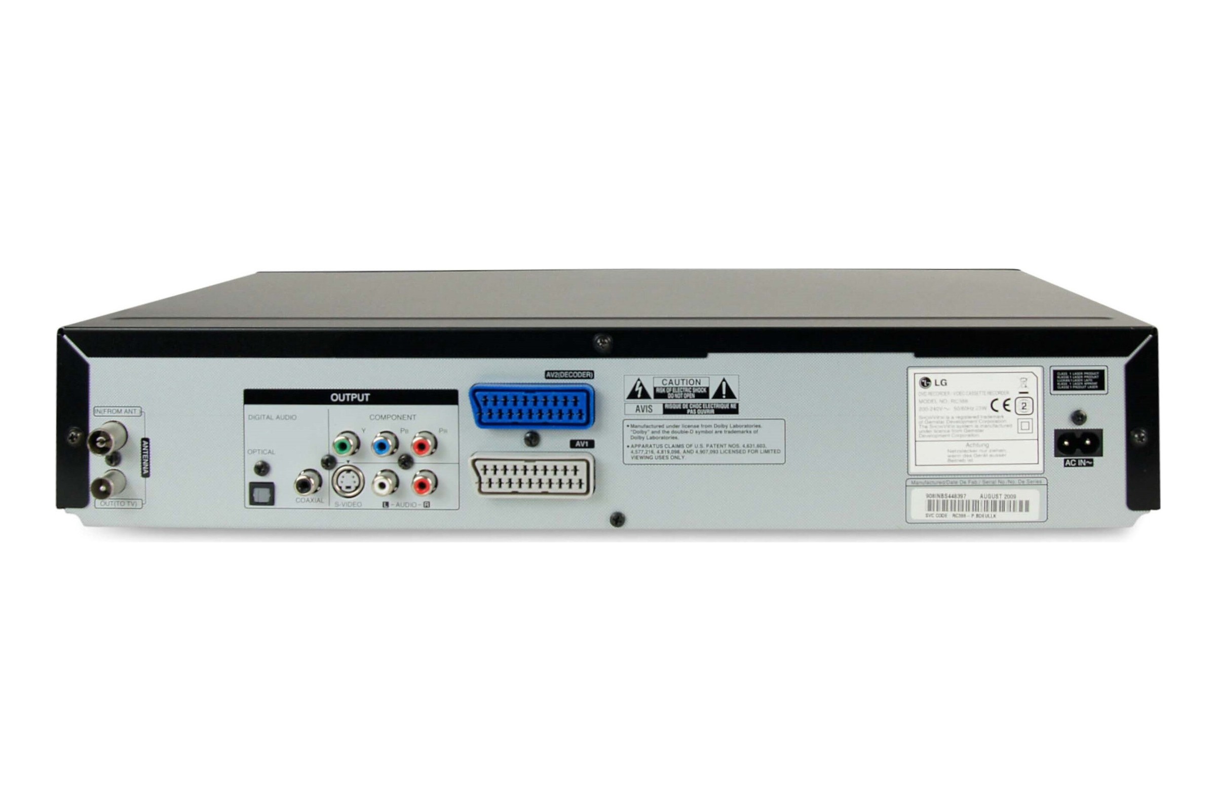 LG RC388 DVD VHS DVD VHS Recorder Kombigerät Digitalisieren Videorecorder
