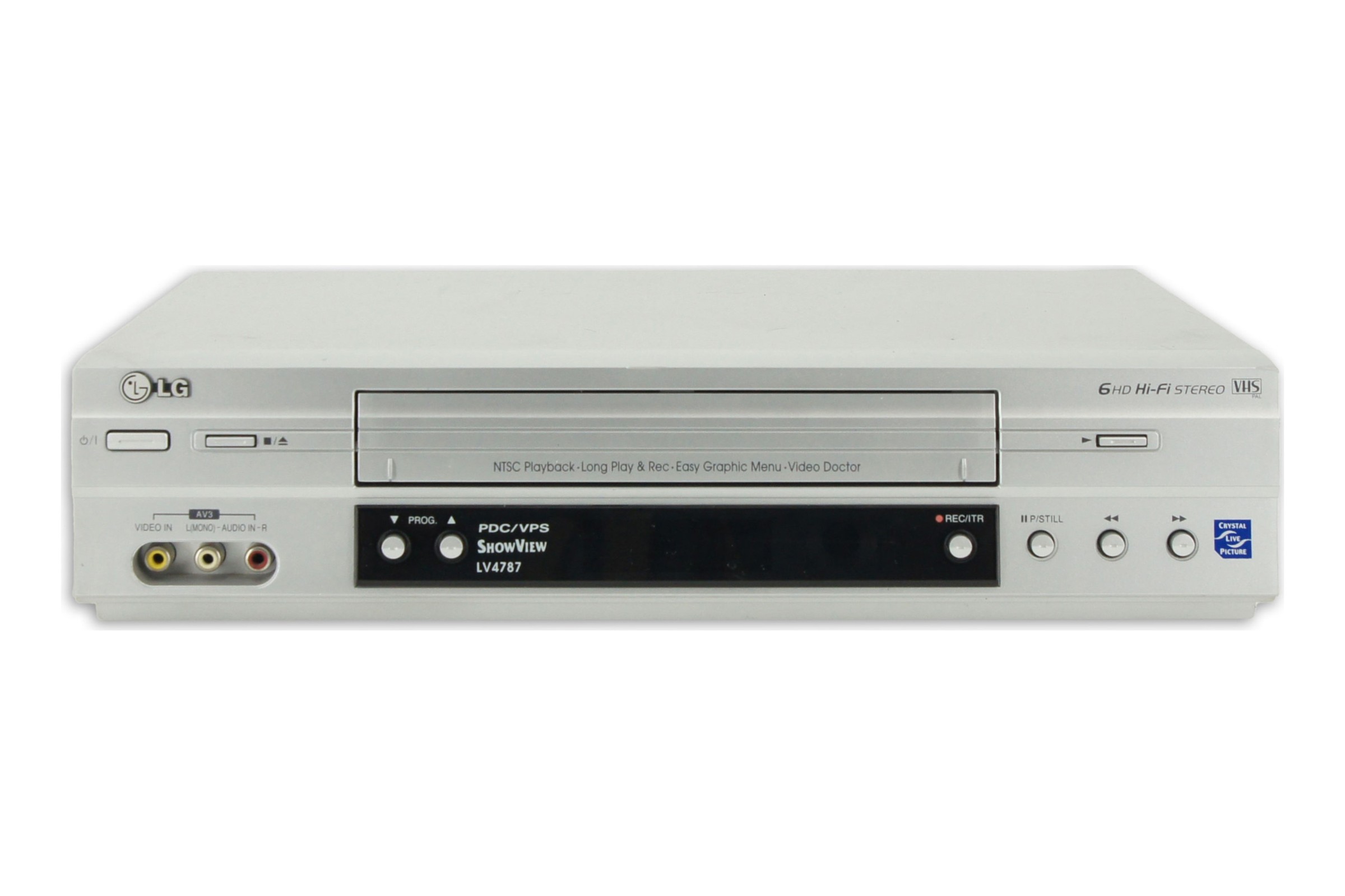 LG LV4787 VHS Videorecorder Videorecorder 6-Kopf VHS VCR Kassettenrekorder