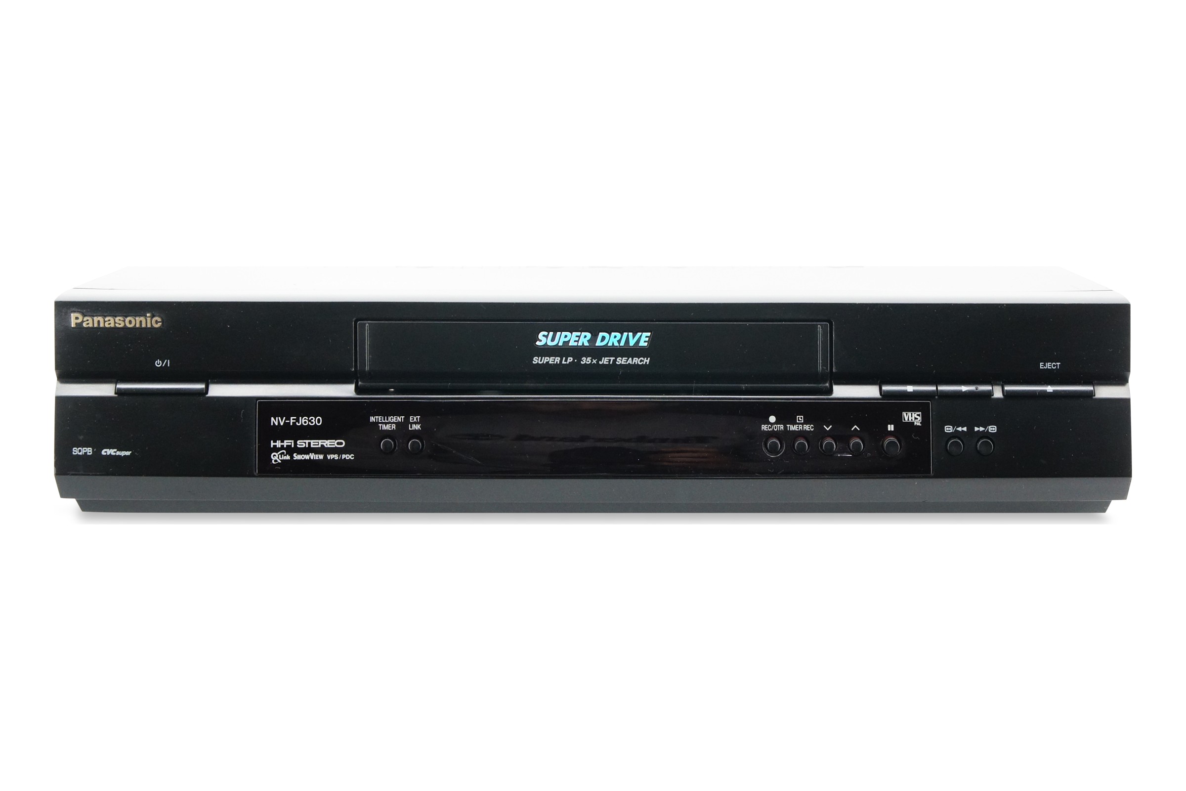 Panasonic NV-FJ630 VHS Videorecorder 6-Kopf HiFi Stereo VCR Cassetten