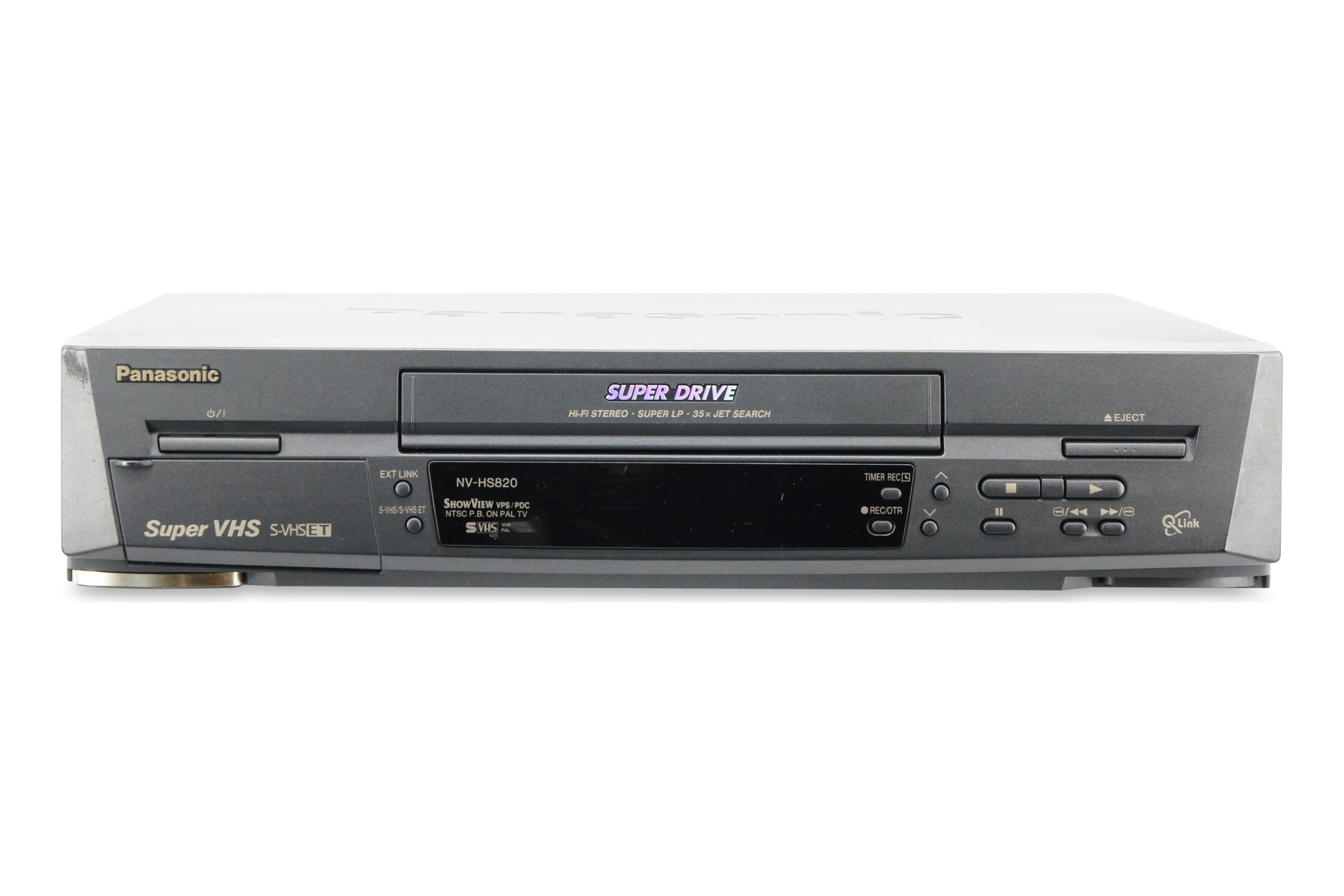 Panasonic NV-HS820 S-VHS Recorder ET HiFi Stereo Super Video Cassetten