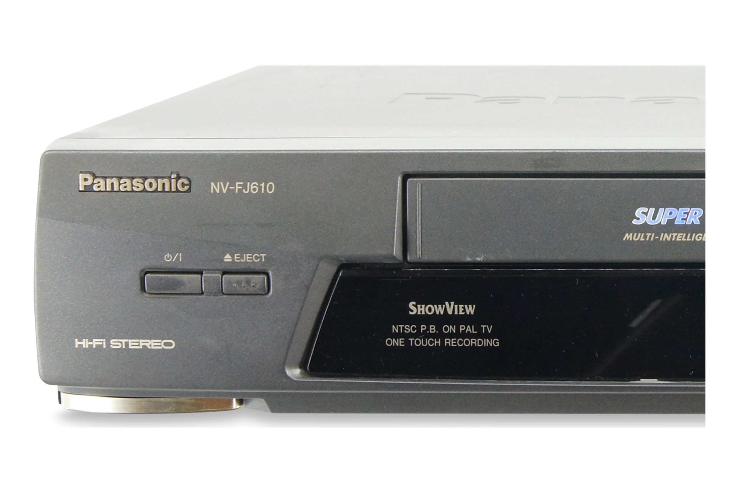 Panasonic NV-FJ610 VHS Videorecorder 6-Kopf HiFi Stereo VCR Cassetten