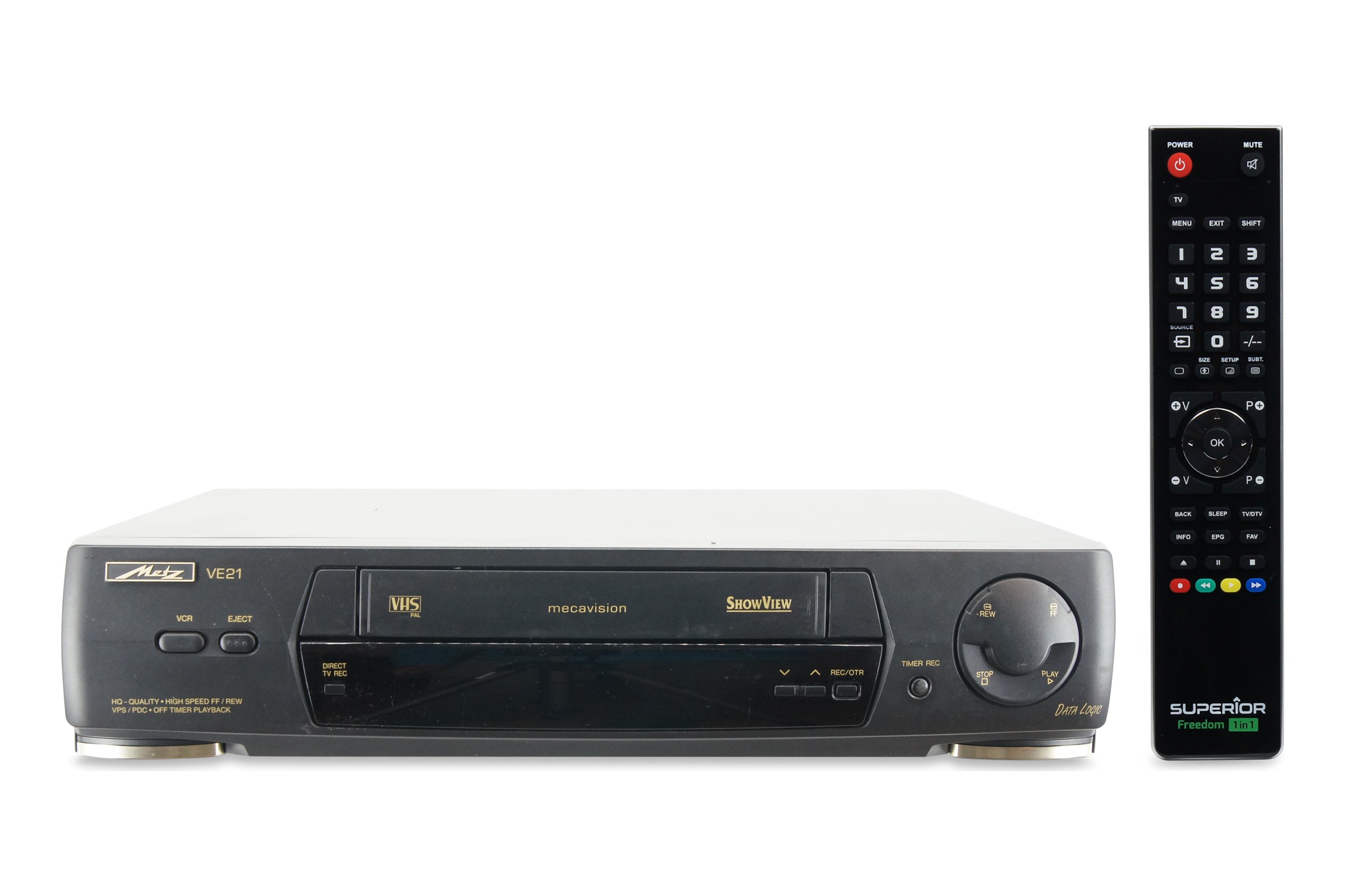 Metz VE21 VHS Videorecorder Videorecorder 6-Kopf VHS VCR Kassettenrekorder