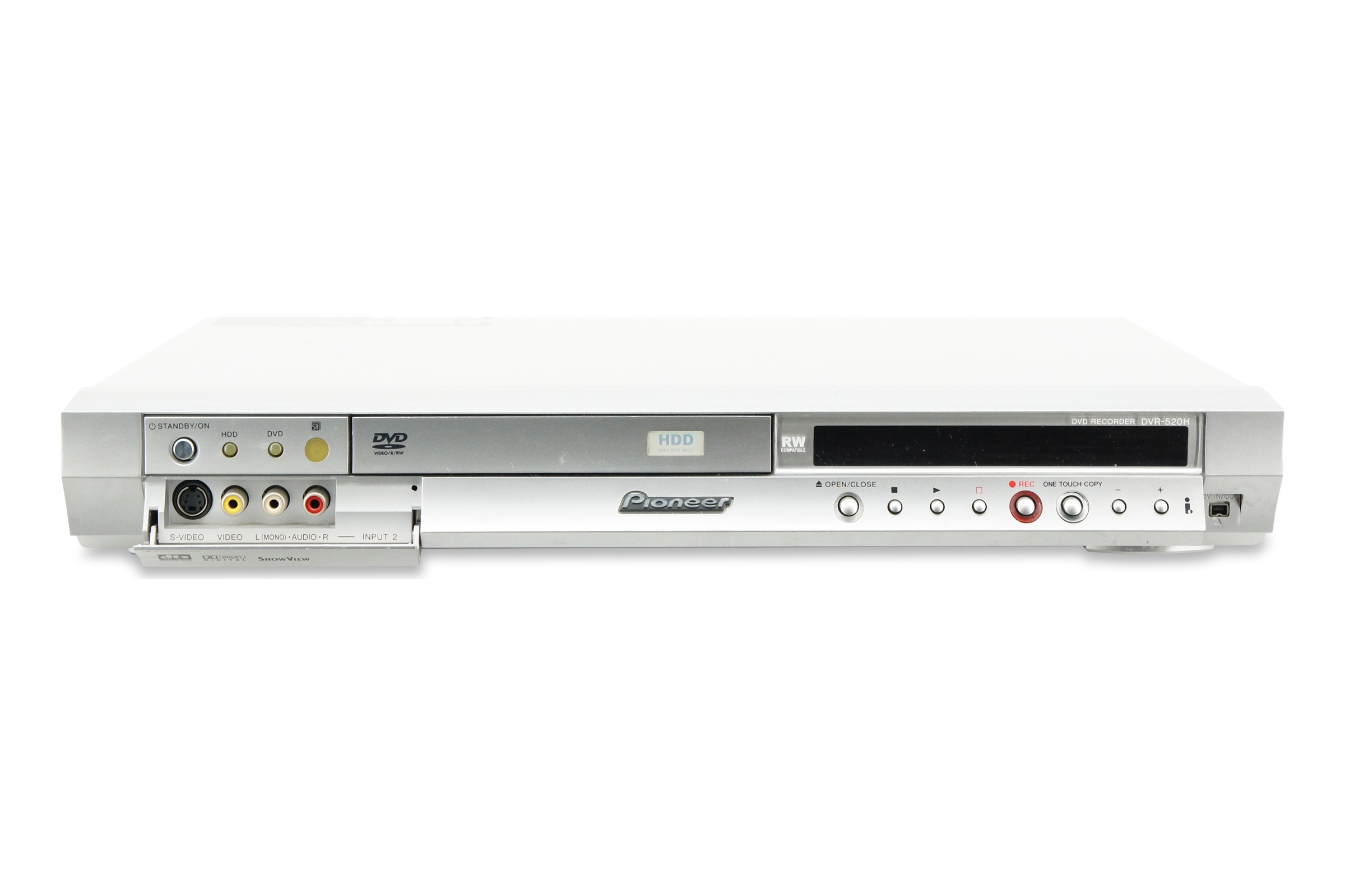Pioneer DVR-520H HDD DVD Festplatten Recorder 80GB DV Digitalisieren