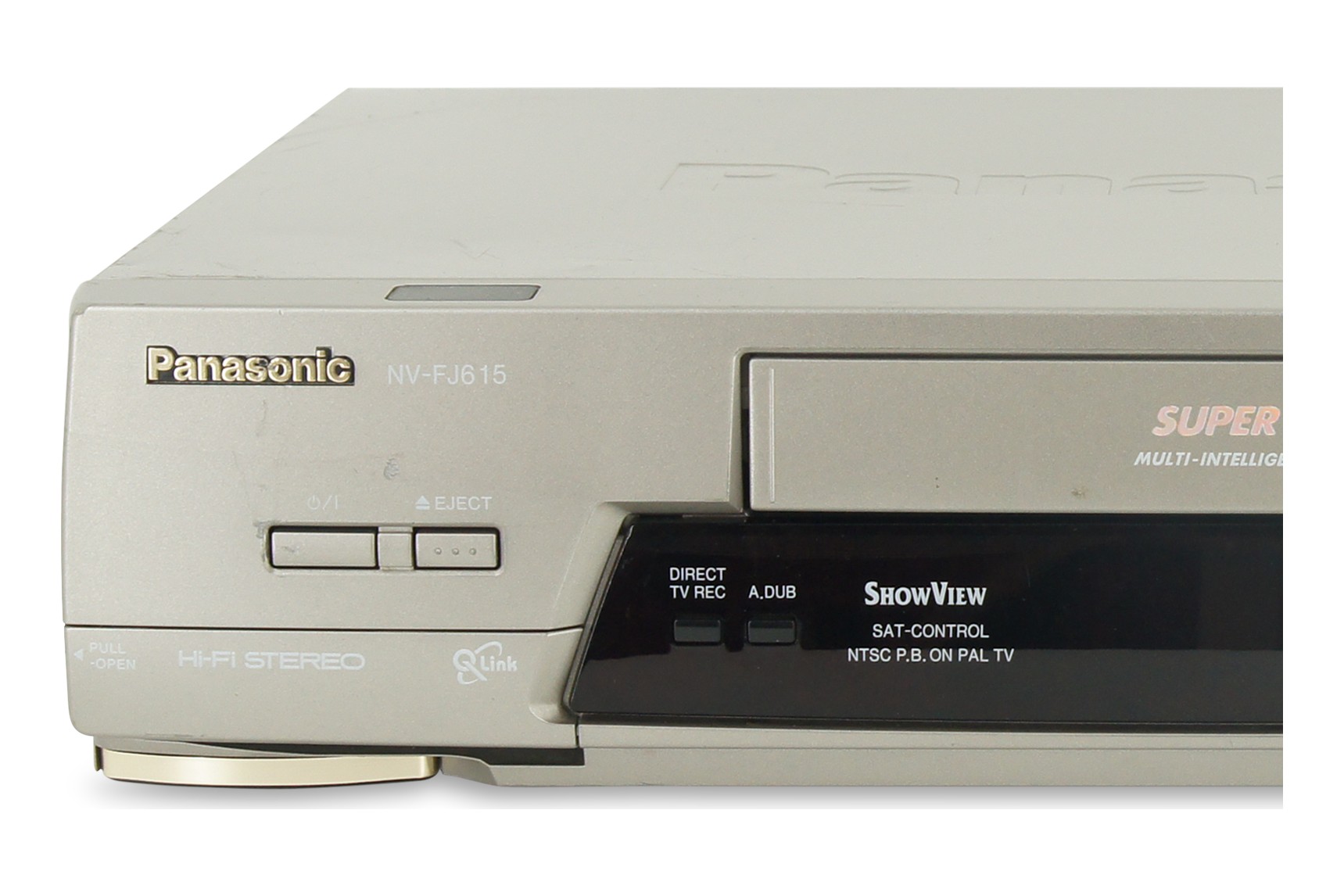 Panasonic NV-FJ615 VHS Videorecorder 6-Kopf SQPB VCR Kassettenrekorder
