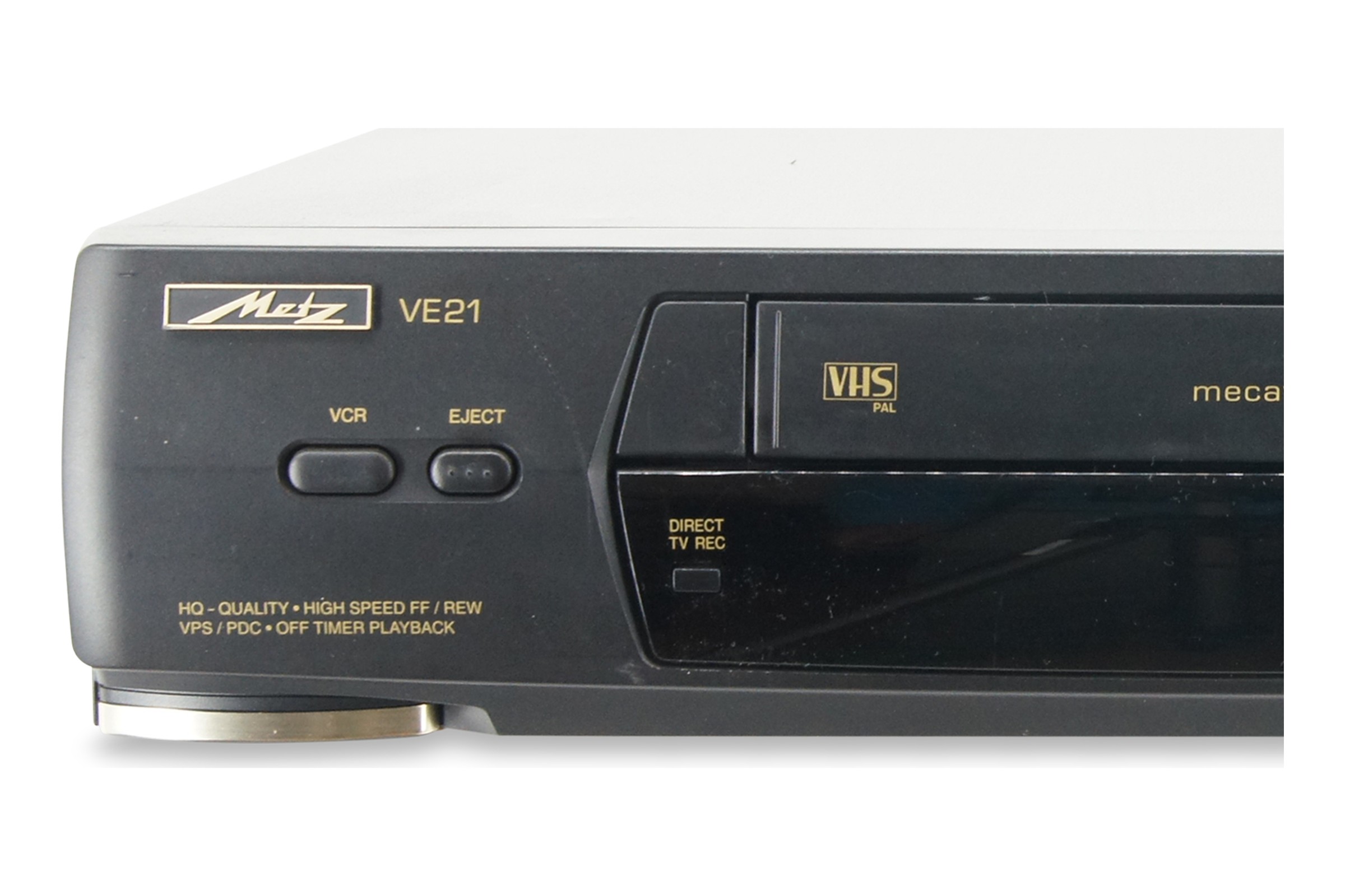 Metz VE21 VHS Videorecorder Videorecorder 6-Kopf VHS VCR Kassettenrekorder