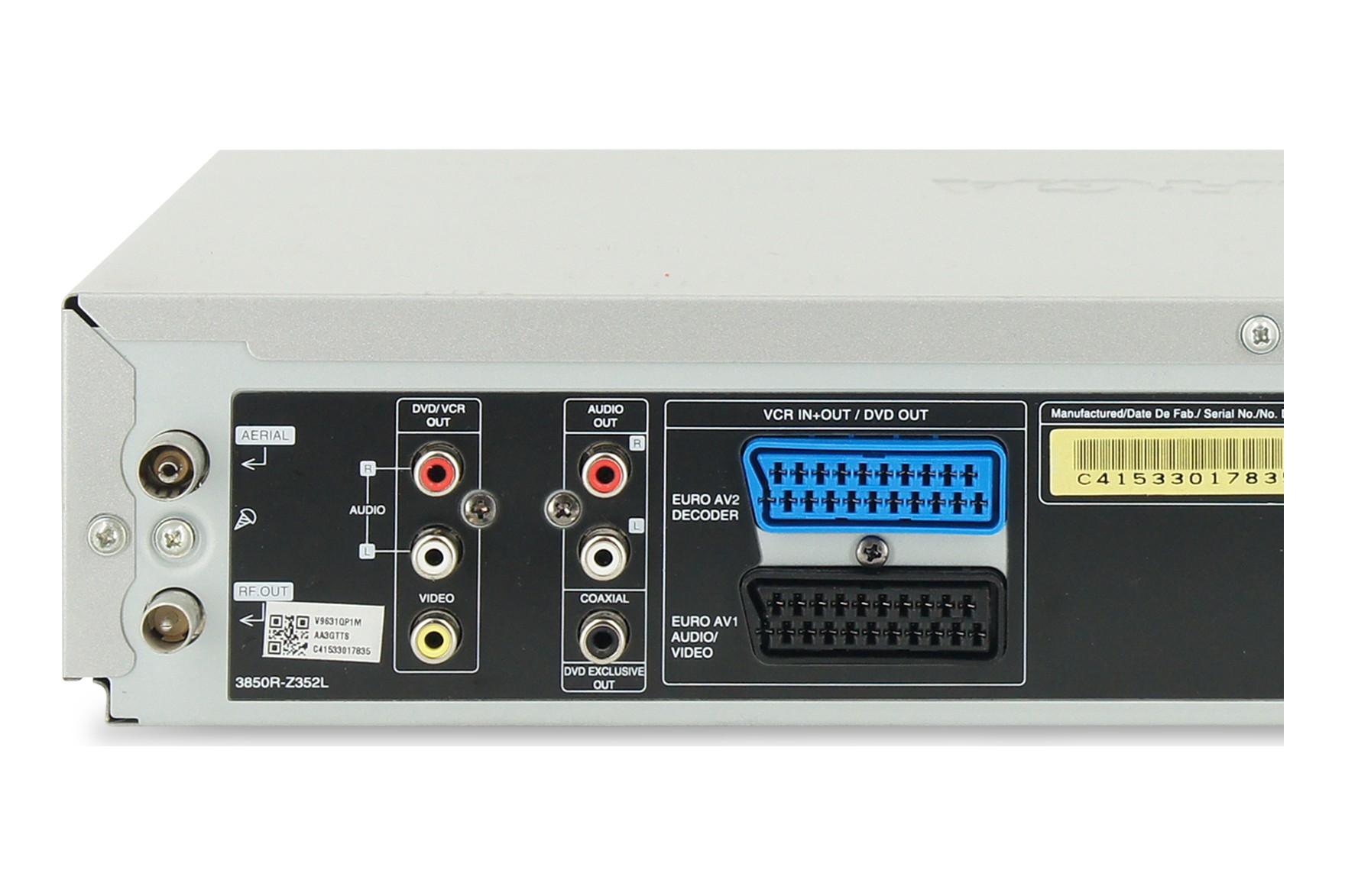 Targa DPV-5100X DVD-Player DVD VHS Player Kombination Kombo GU