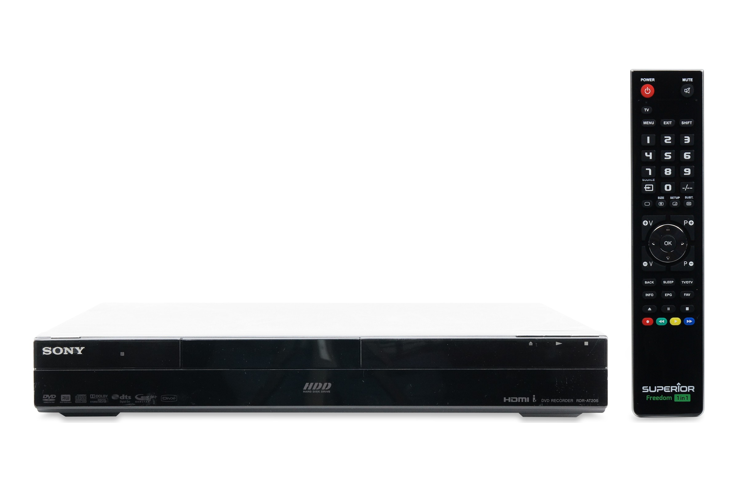 Sony RDR-AT205 HDD DVD Festplatten Recorder 250GB HDMI Digitalisieren