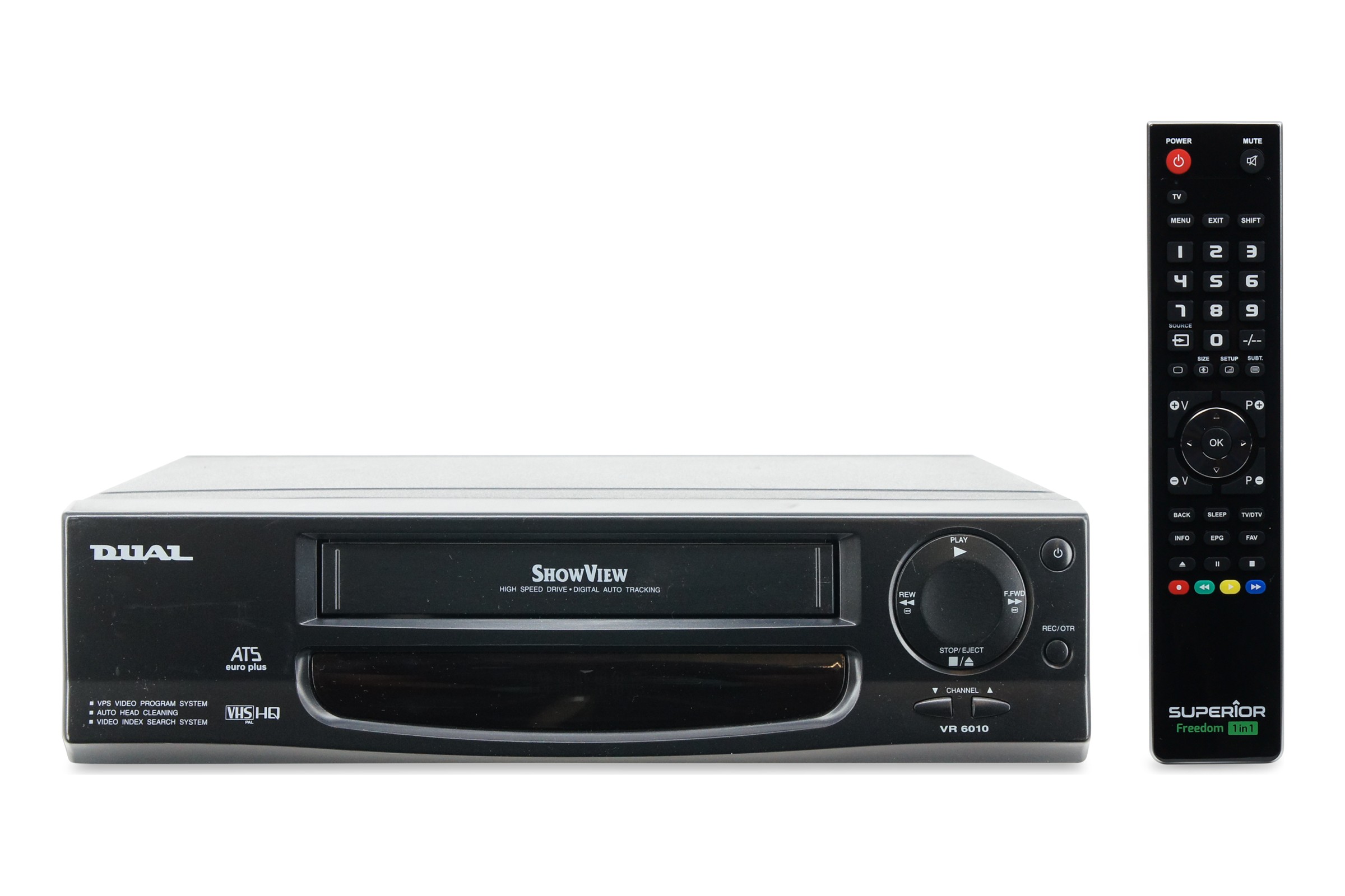 DUAL VR6010 VHS Videorecorder VHS Videorecorder ShowView ATS Euro Plus VPS