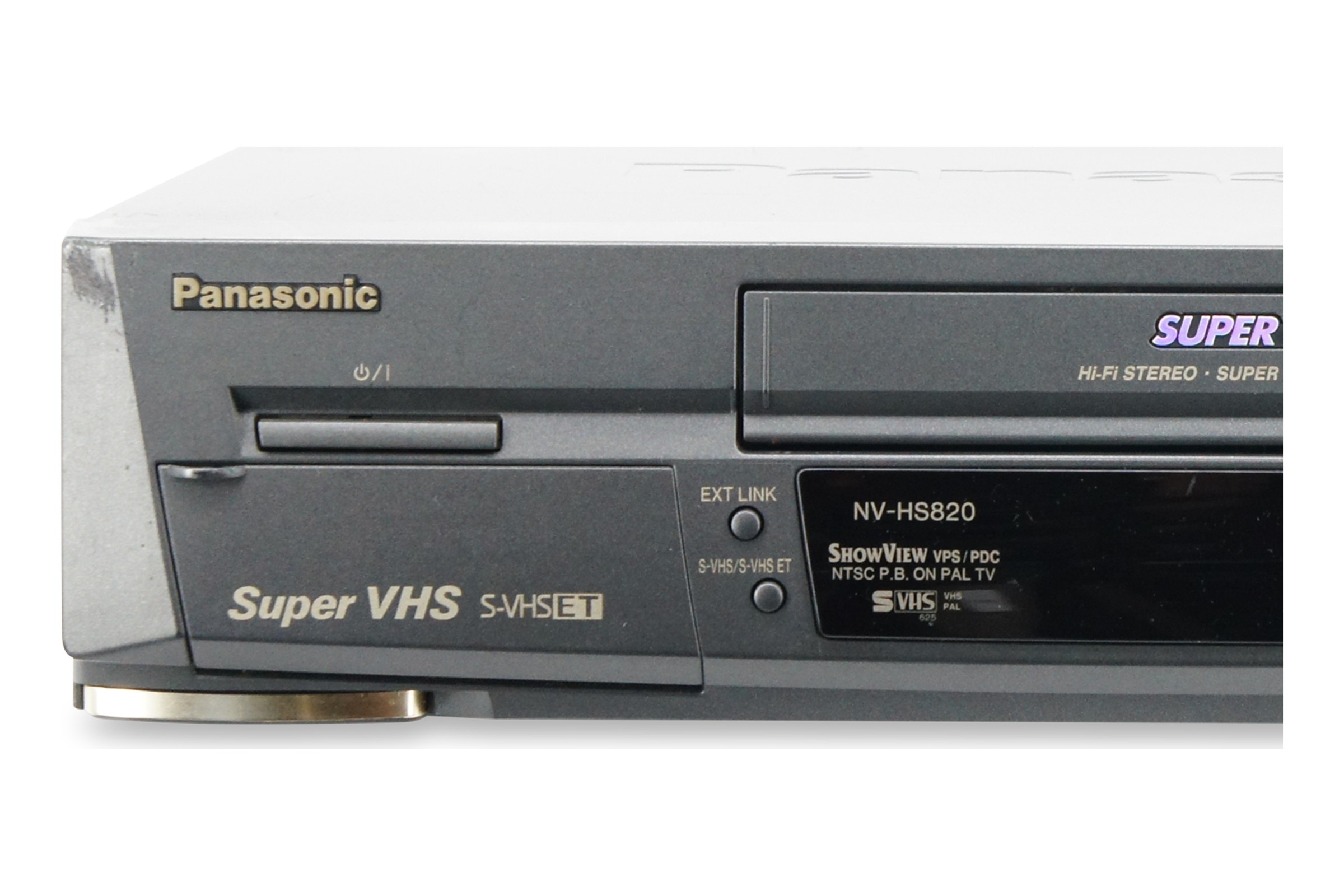 Panasonic NV-HS820 S-VHS Recorder ET HiFi Stereo Super Video Cassetten