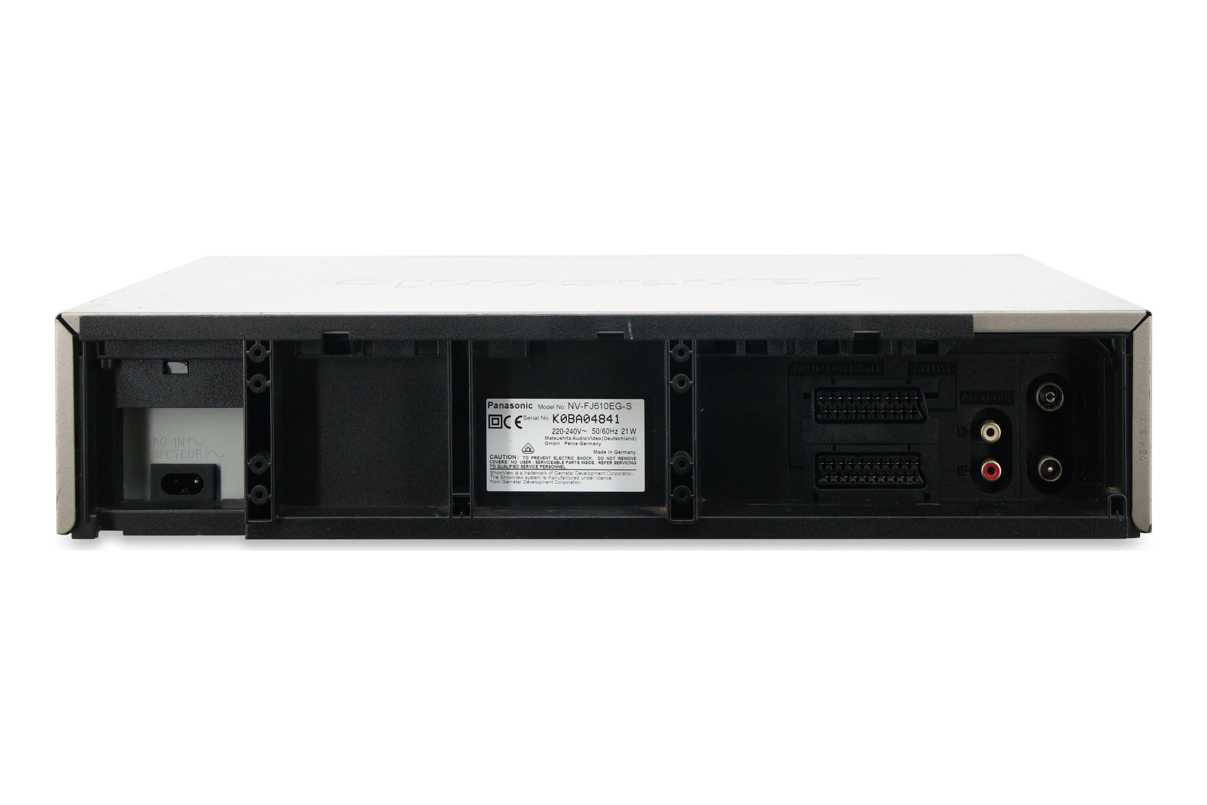 Panasonic NV-FJ610 VHS Videorecorder 6-Kopf HiFi Stereo VCR Cassetten
