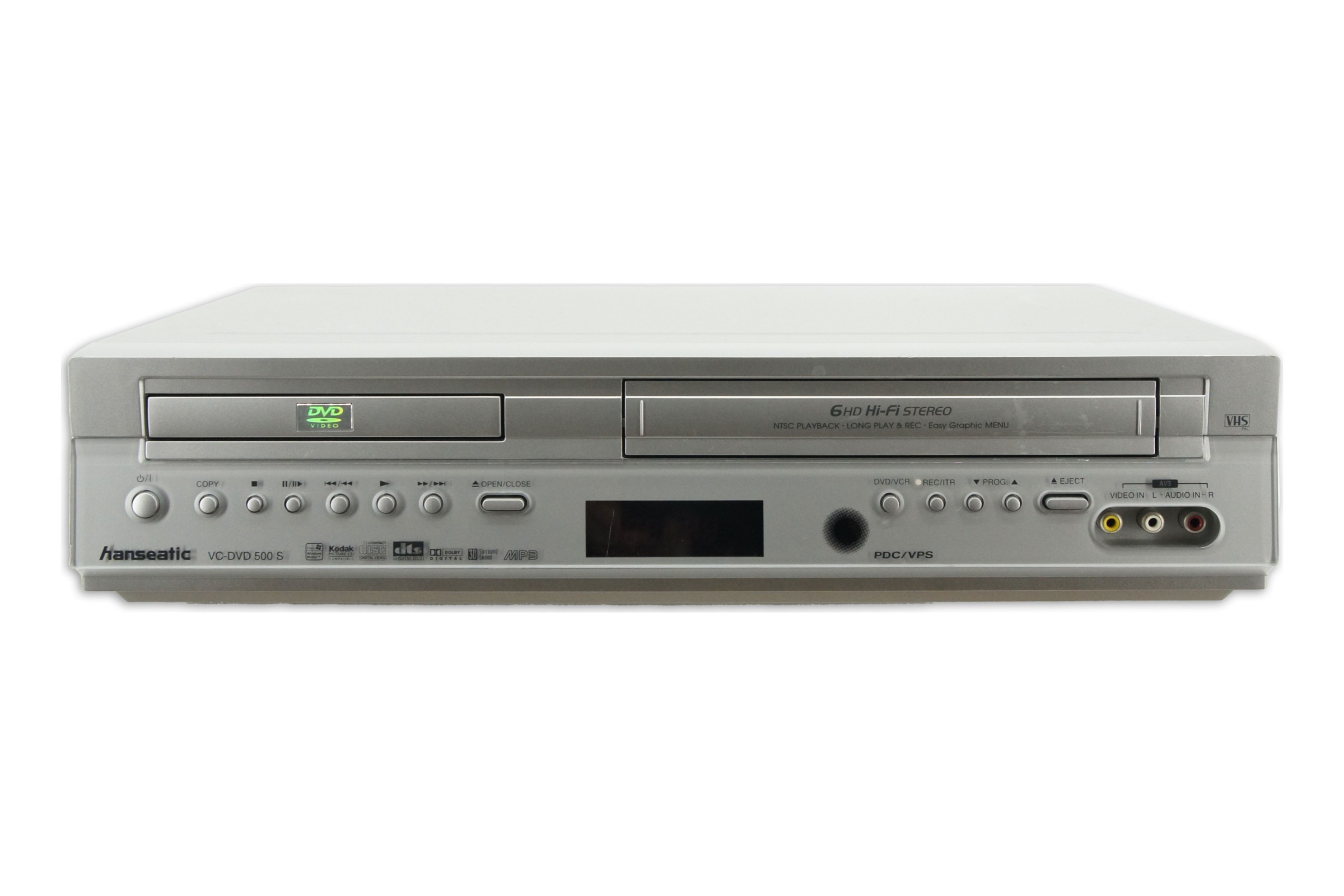 Hanseatic VC-DVD 500 S DVD-Player DVD VHS Player Kombination Kombo