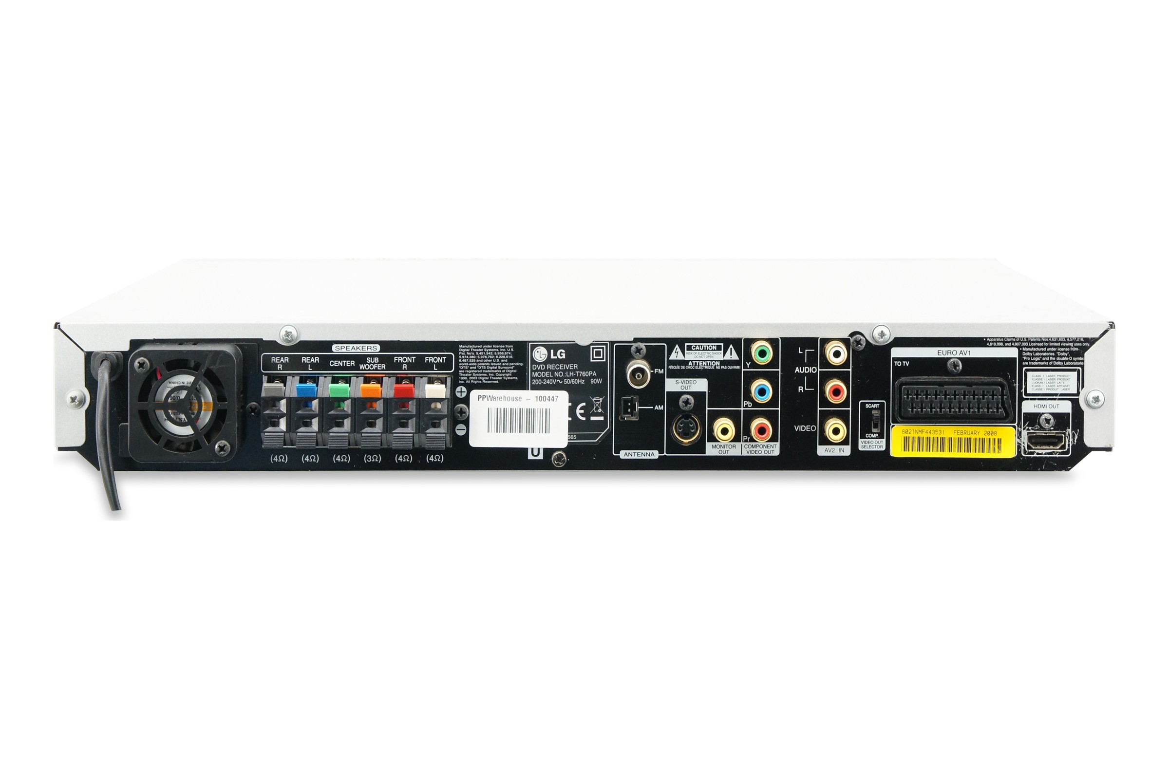 LG LH-T760PA DVD-Player 5.1 Heimkino System 700W HDMI 1080p Dolby Digital