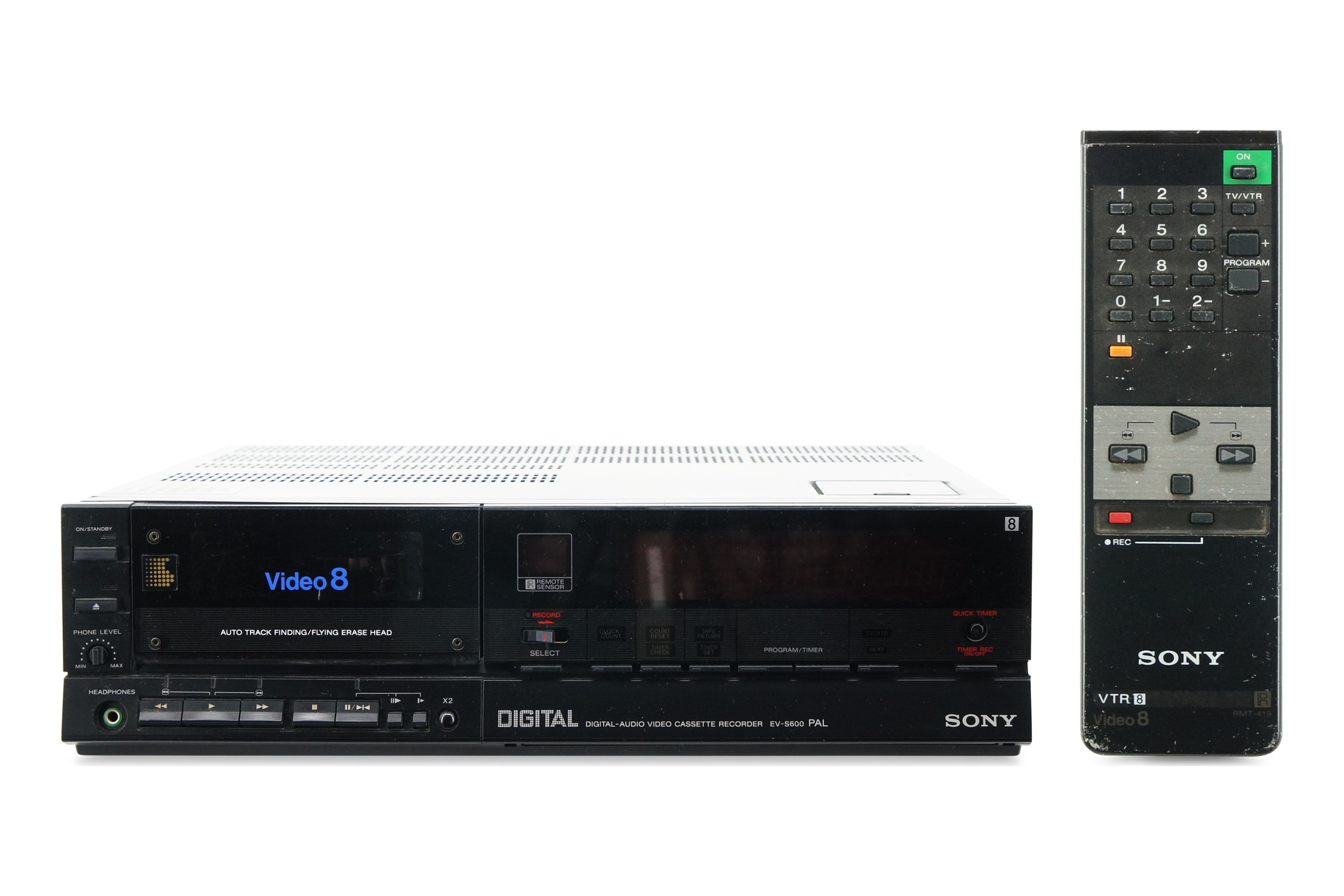Sony EV-S600 Video8 Videorecorder SCART Digital PCM Stereo 8mm