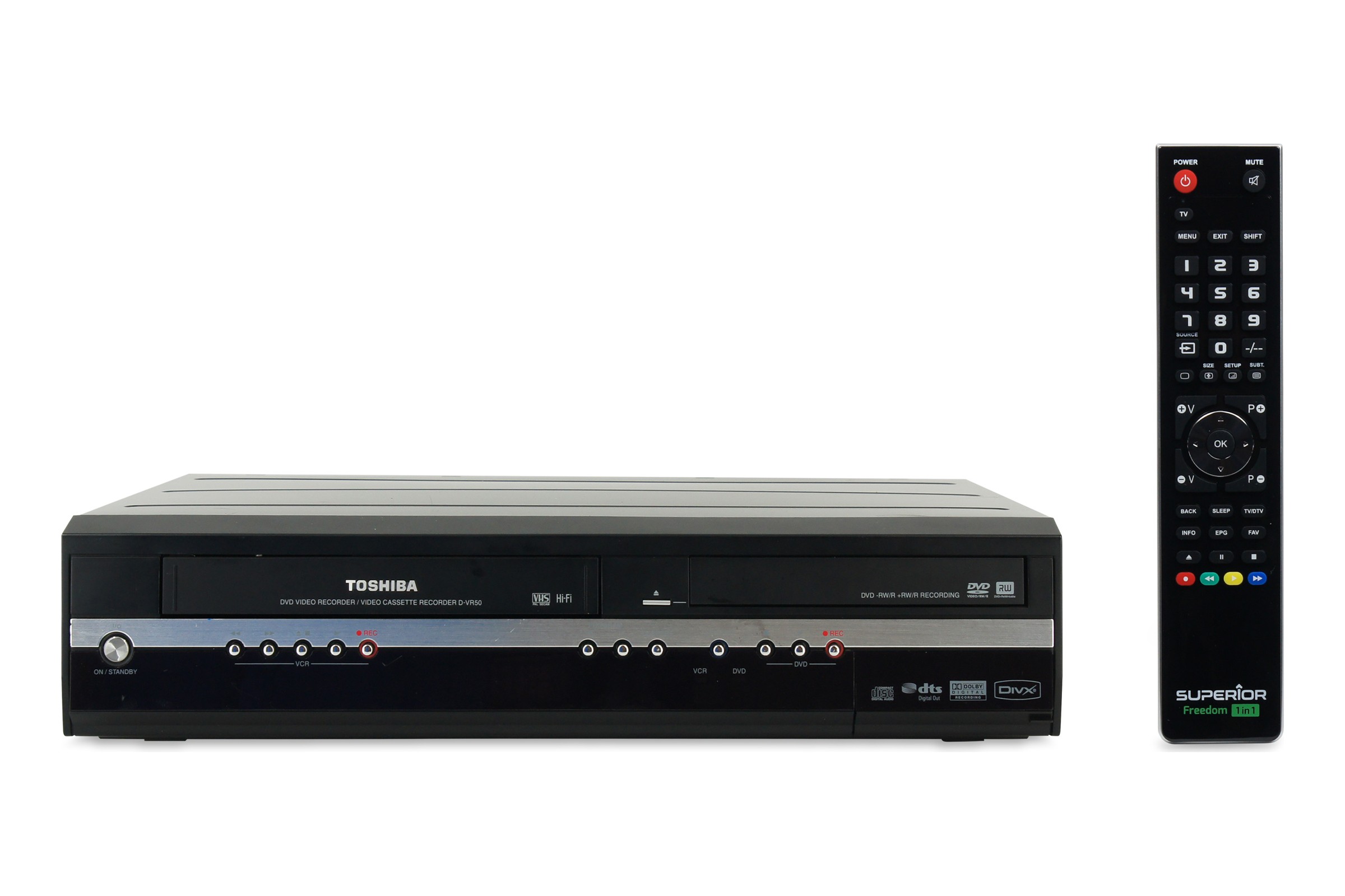 Toshiba D-VR50 DVD VHS Recorder Kombigerät Digitalisieren Videorecorder