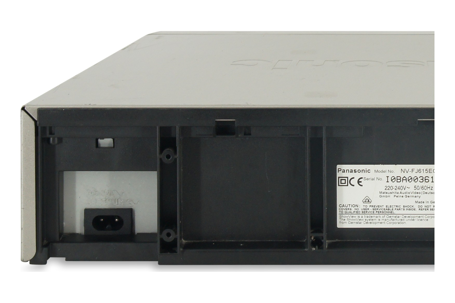 Panasonic NV-FJ615 VHS Videorecorder 6-Kopf SQPB VCR Kassettenrekorder