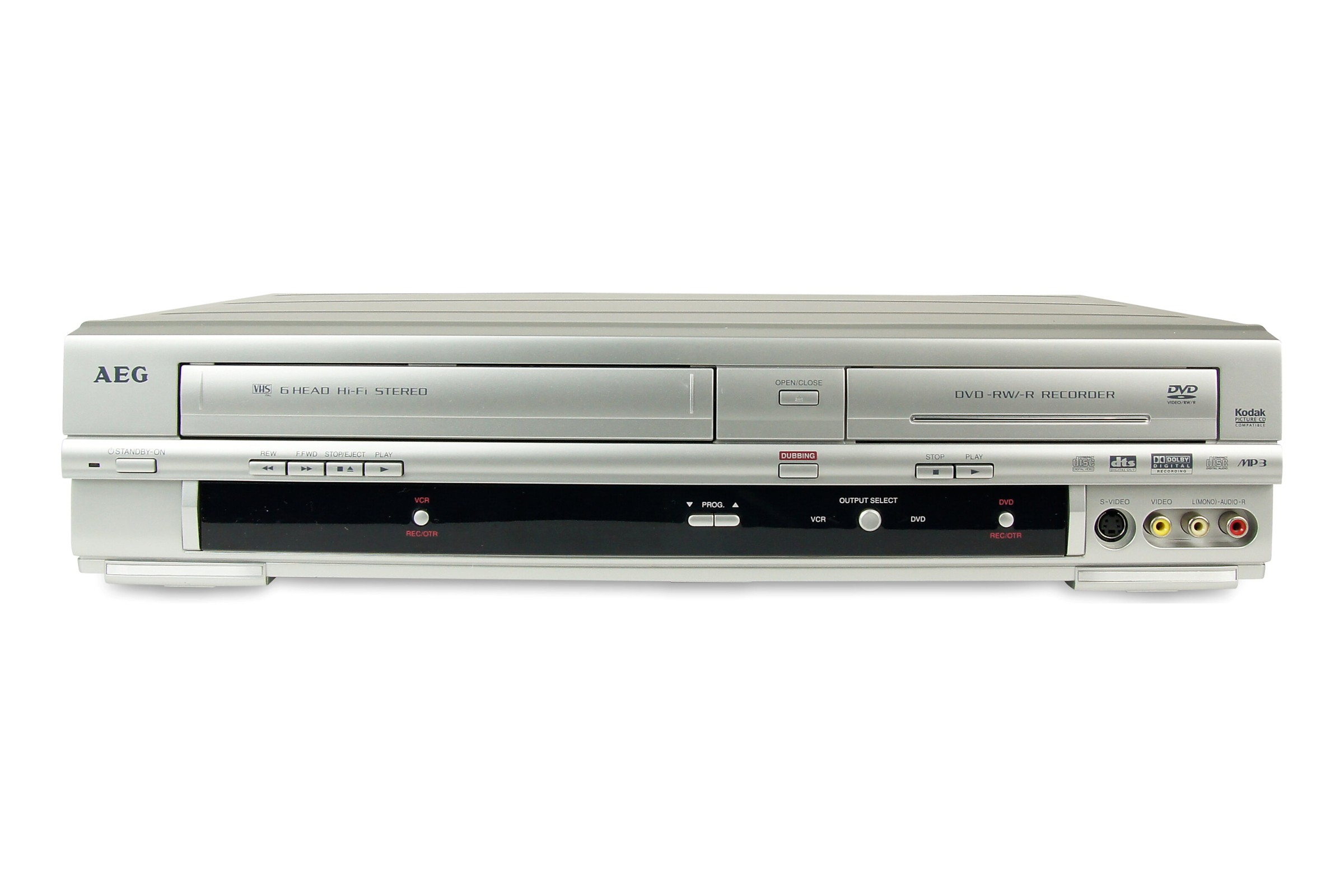 AEG DVD-R 4509 VCR DVD VHS Recorder Kombigerät Digitalisieren VCR Kombo
