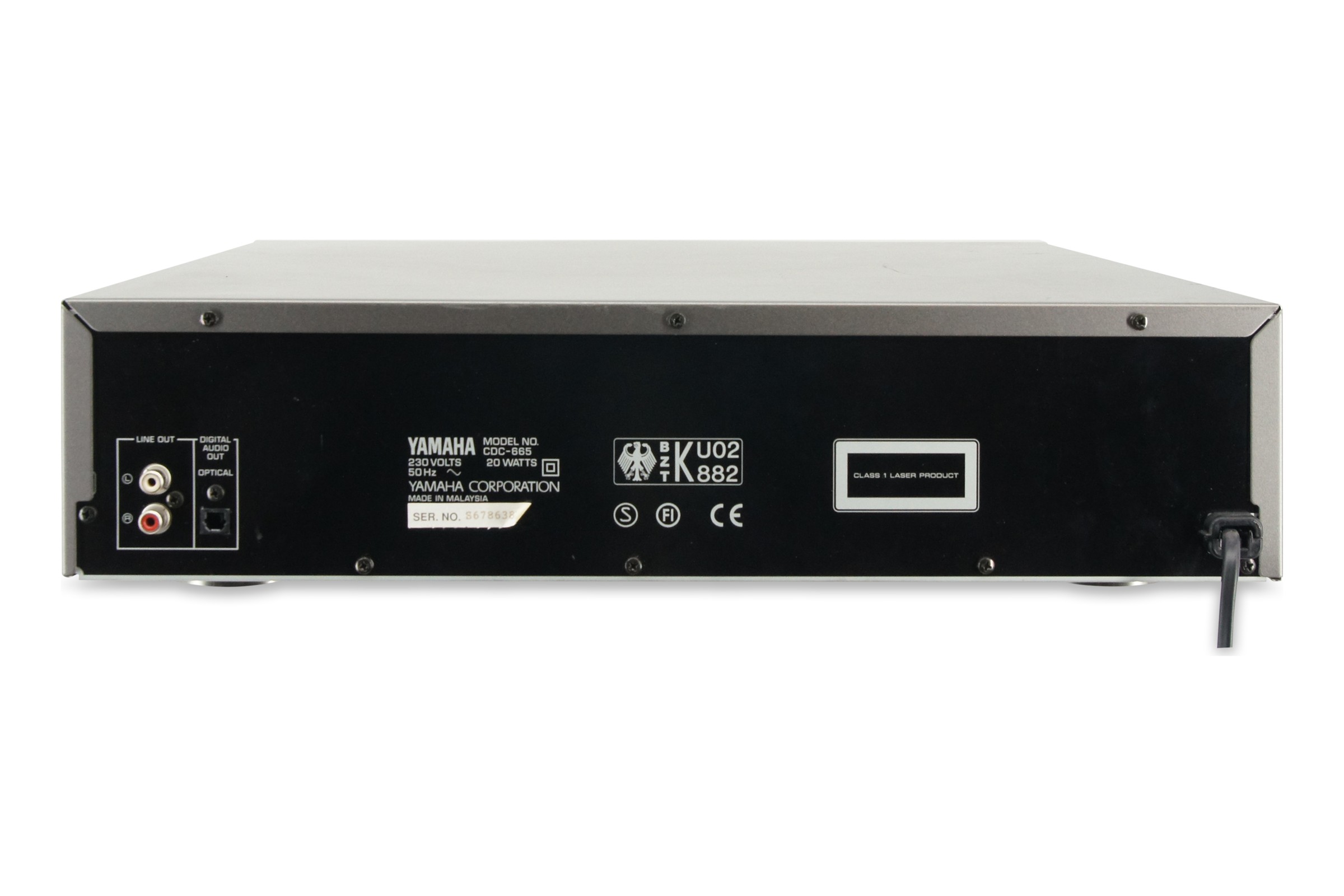 Yamaha CDC-665 5-Fach CD-Wechsler CD-Player 5-Fach CD-Wechsler Deck Compact