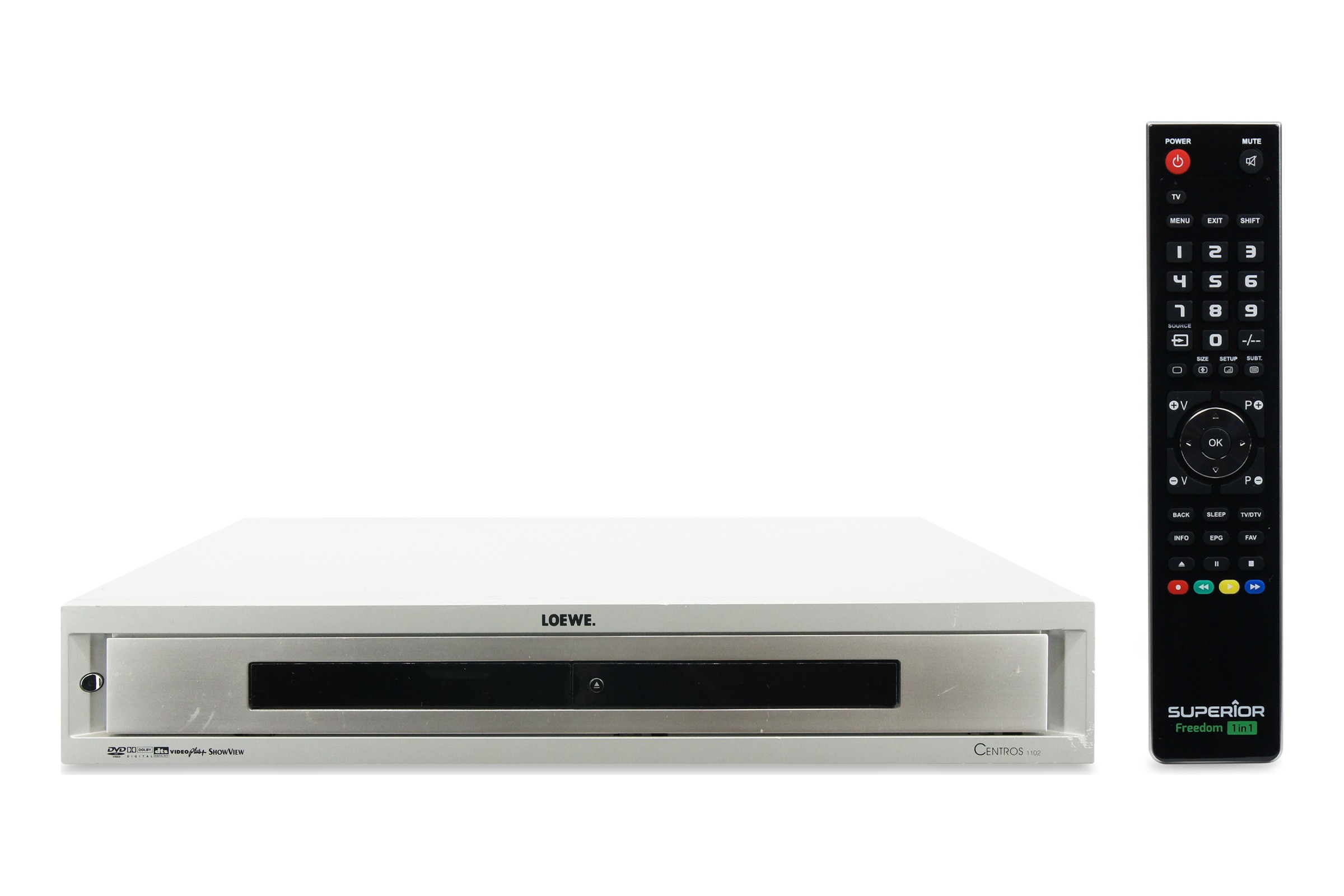 Loewe Centros 1102 DVD-Player DVD Recorder Silber Kartenleser DVD±R/RW