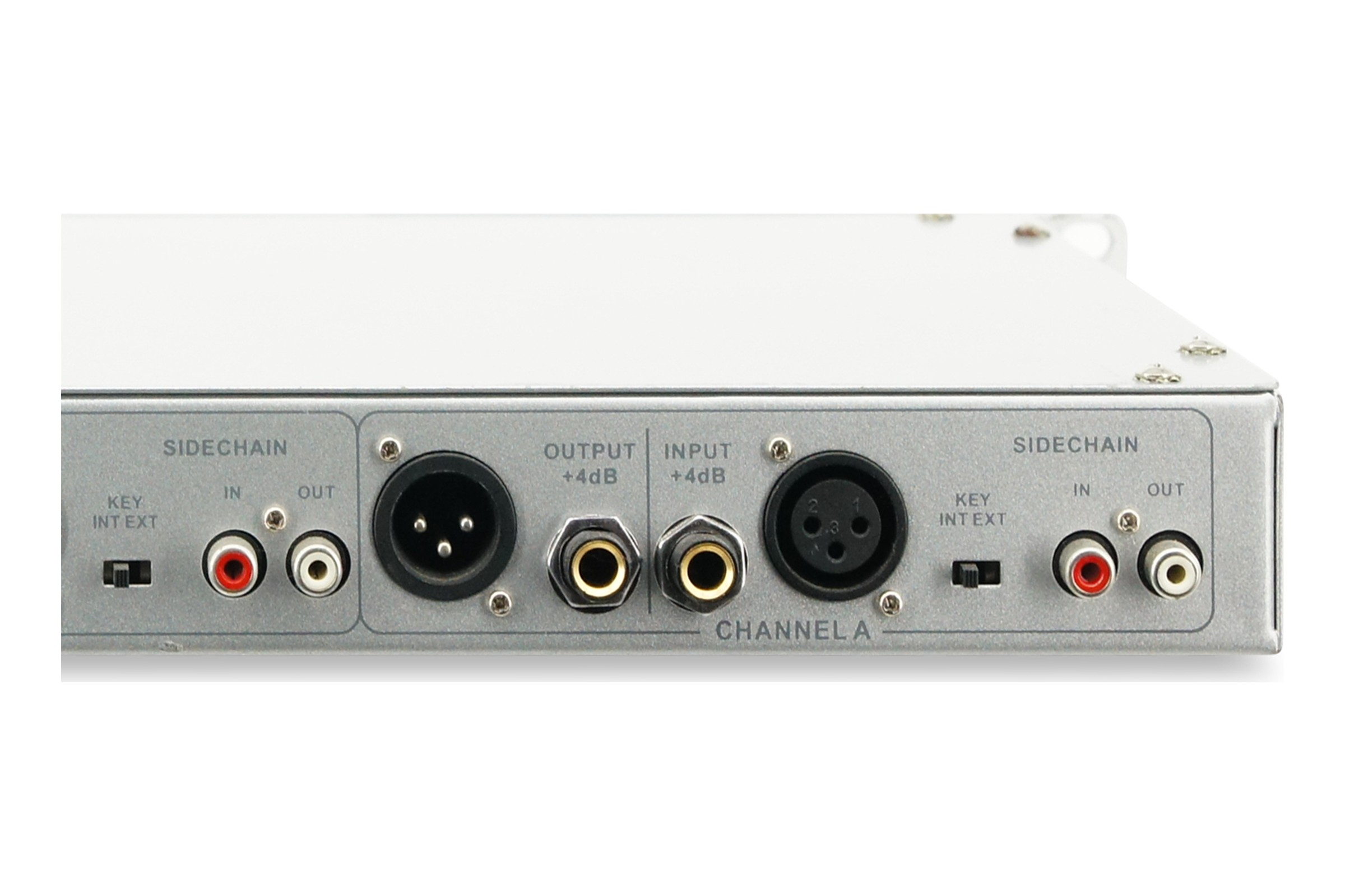 Fidek FTP-0207 Compressor Limiter 2-Kanal Noise Gate 19'' Rack XLR Klinke