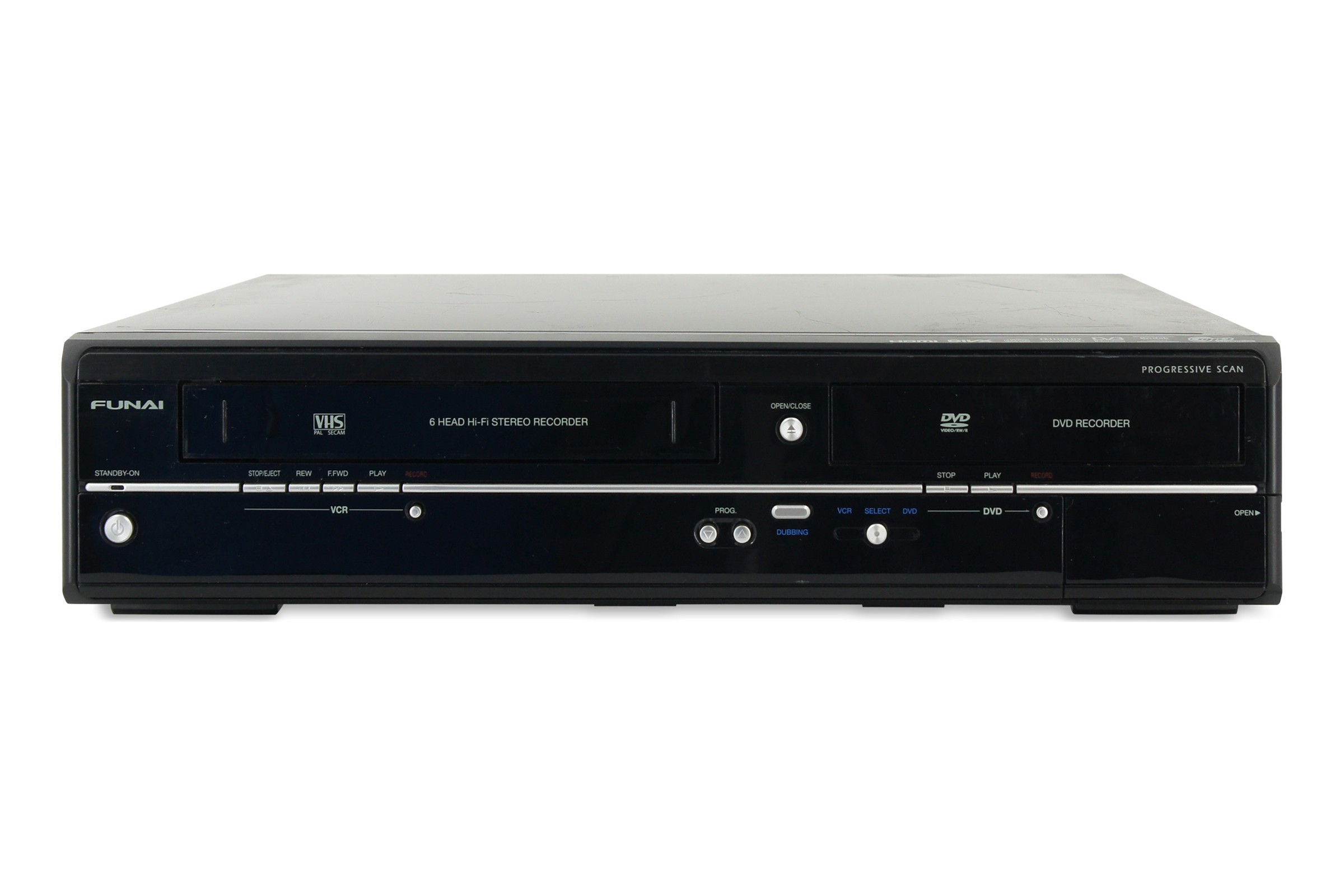 Funai WD6D-M101 DVD VHS Player Kombination HDMI Kombo Videorecorder VCR