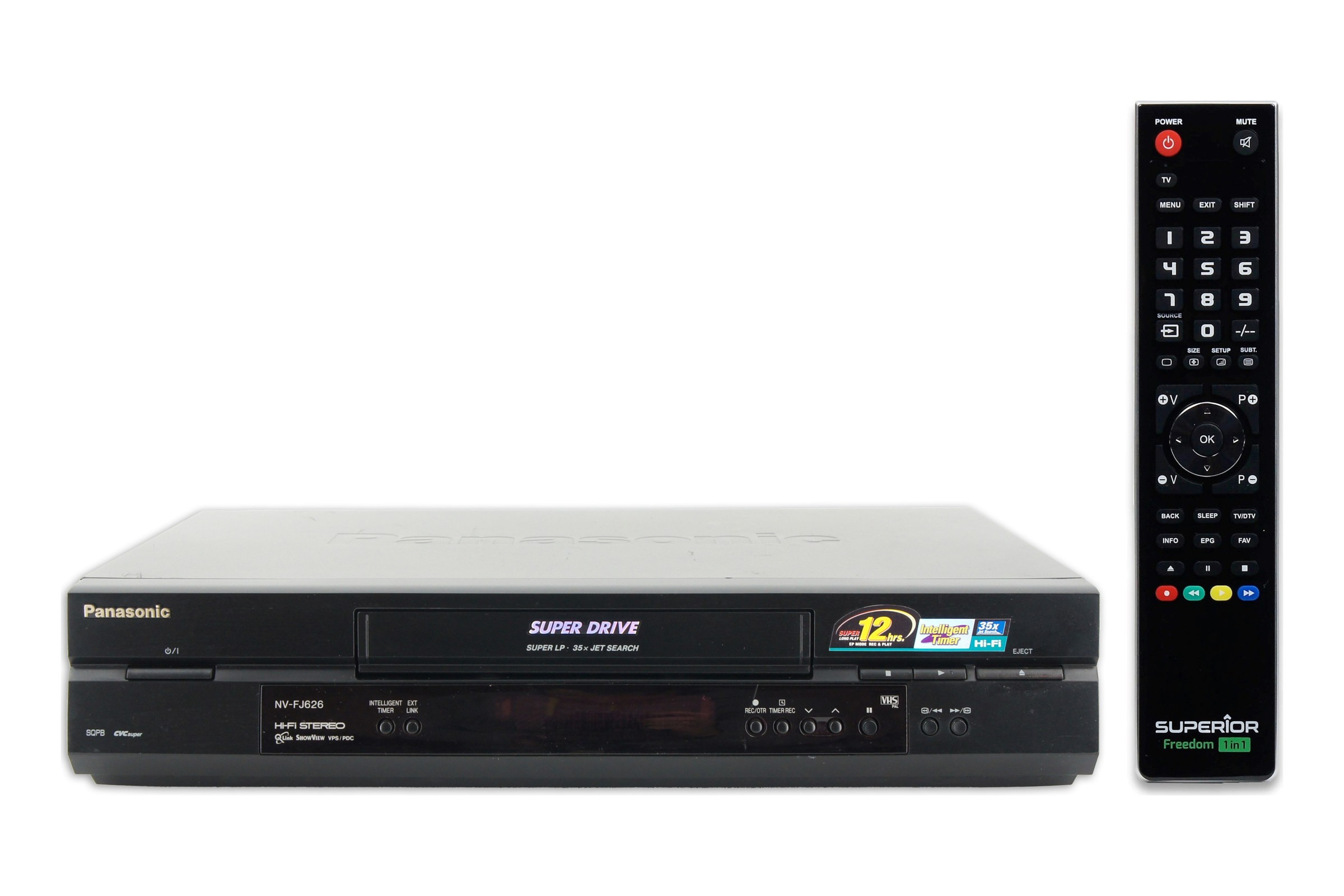 Panasonic NV-FJ626 VHS Videorecorder Videorecorder 6-Kopf VHS VCR